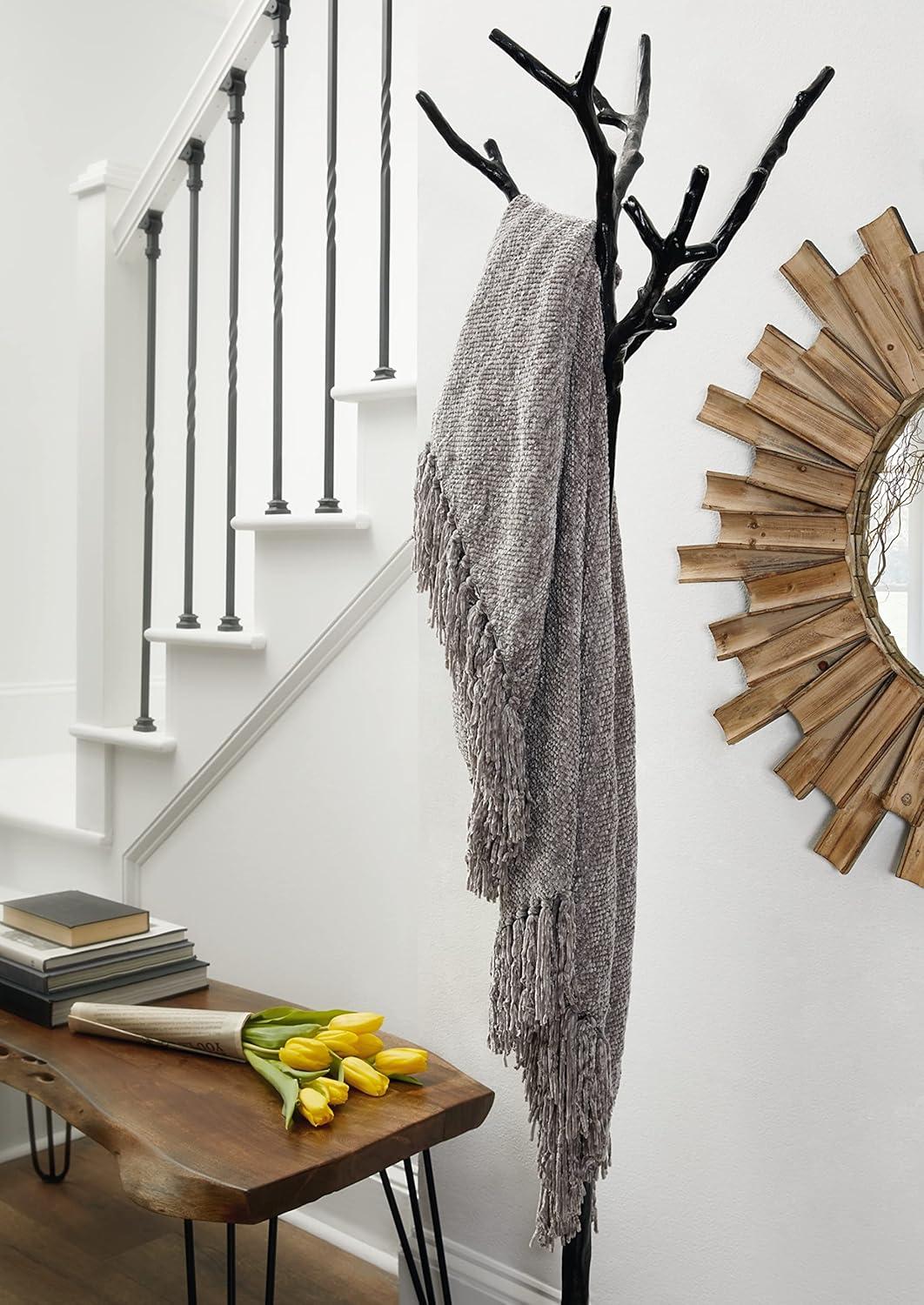 Ebern Designs Bullrush Hand Woven Throw Blanket