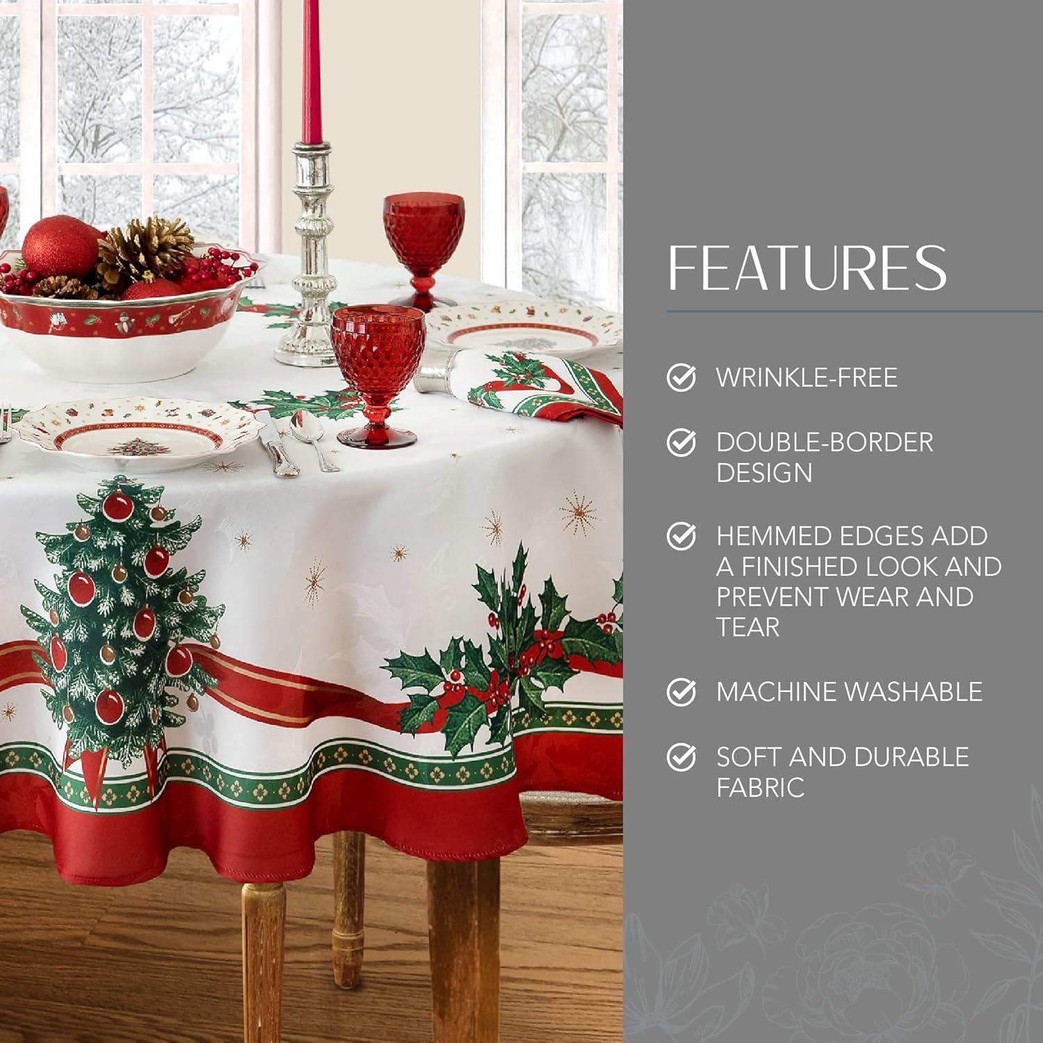 Toy's Delight Round/Oval Christmas Tablecloth