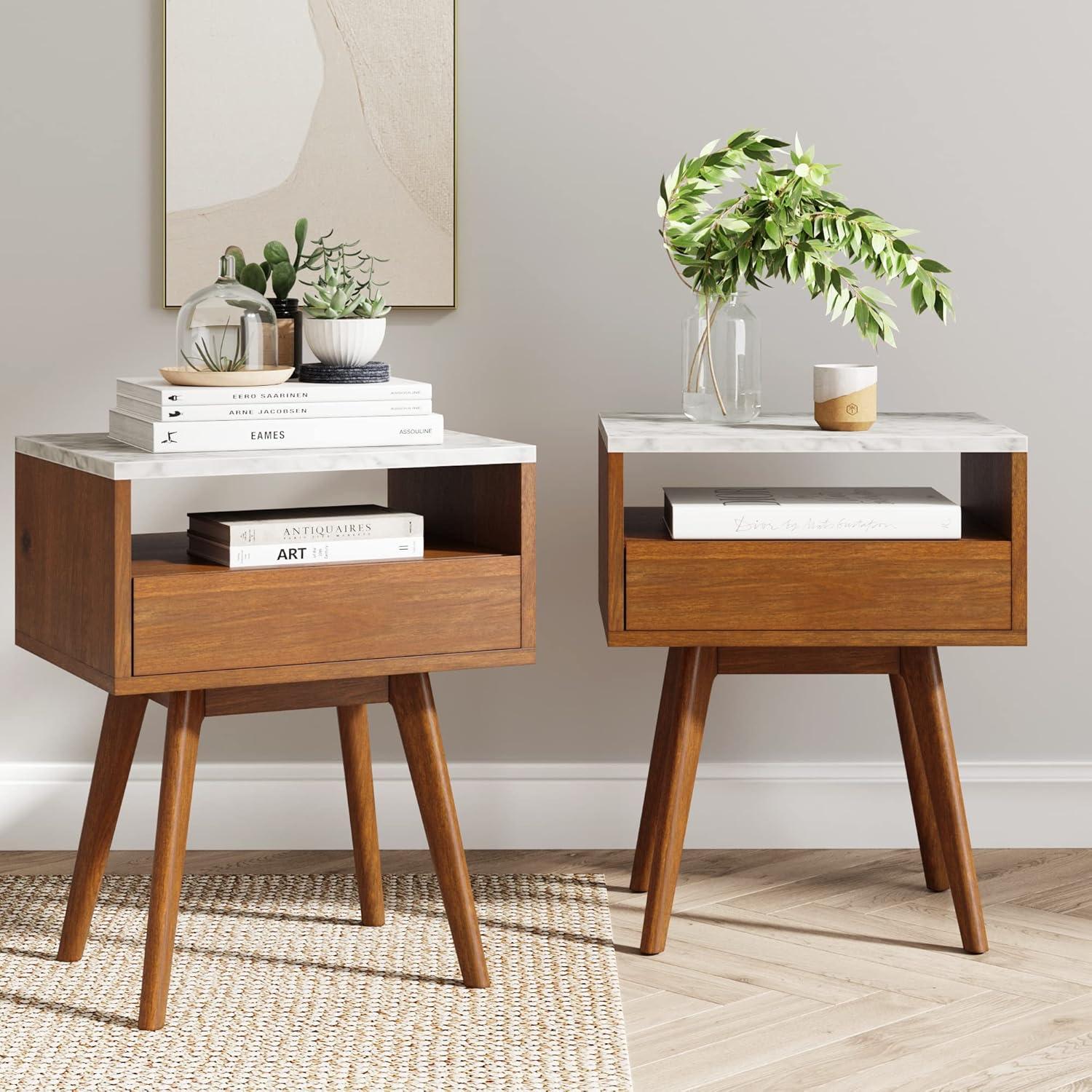 James End Table with Storage (2-Piece Set)