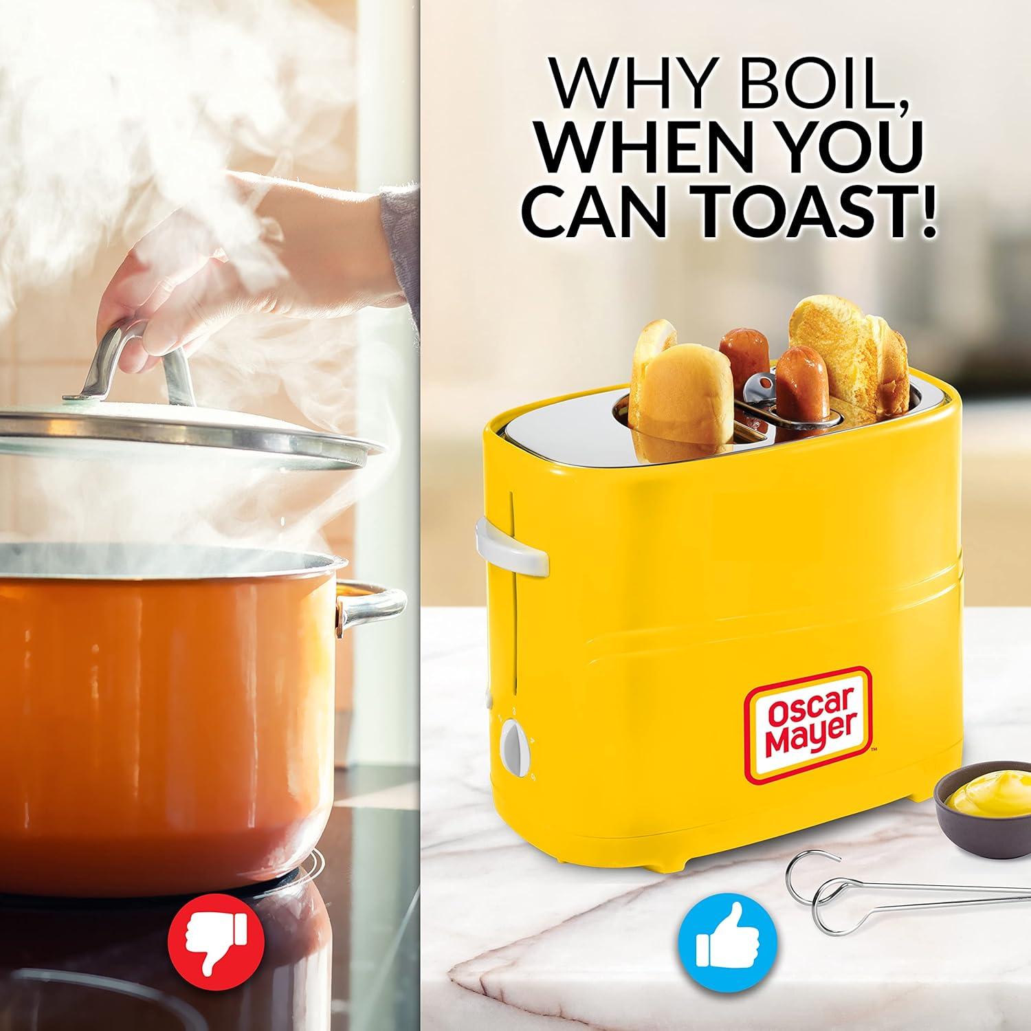 Oscar Mayer Oscar Mayer 2 Slot Pop Up Hot Dog Toaster