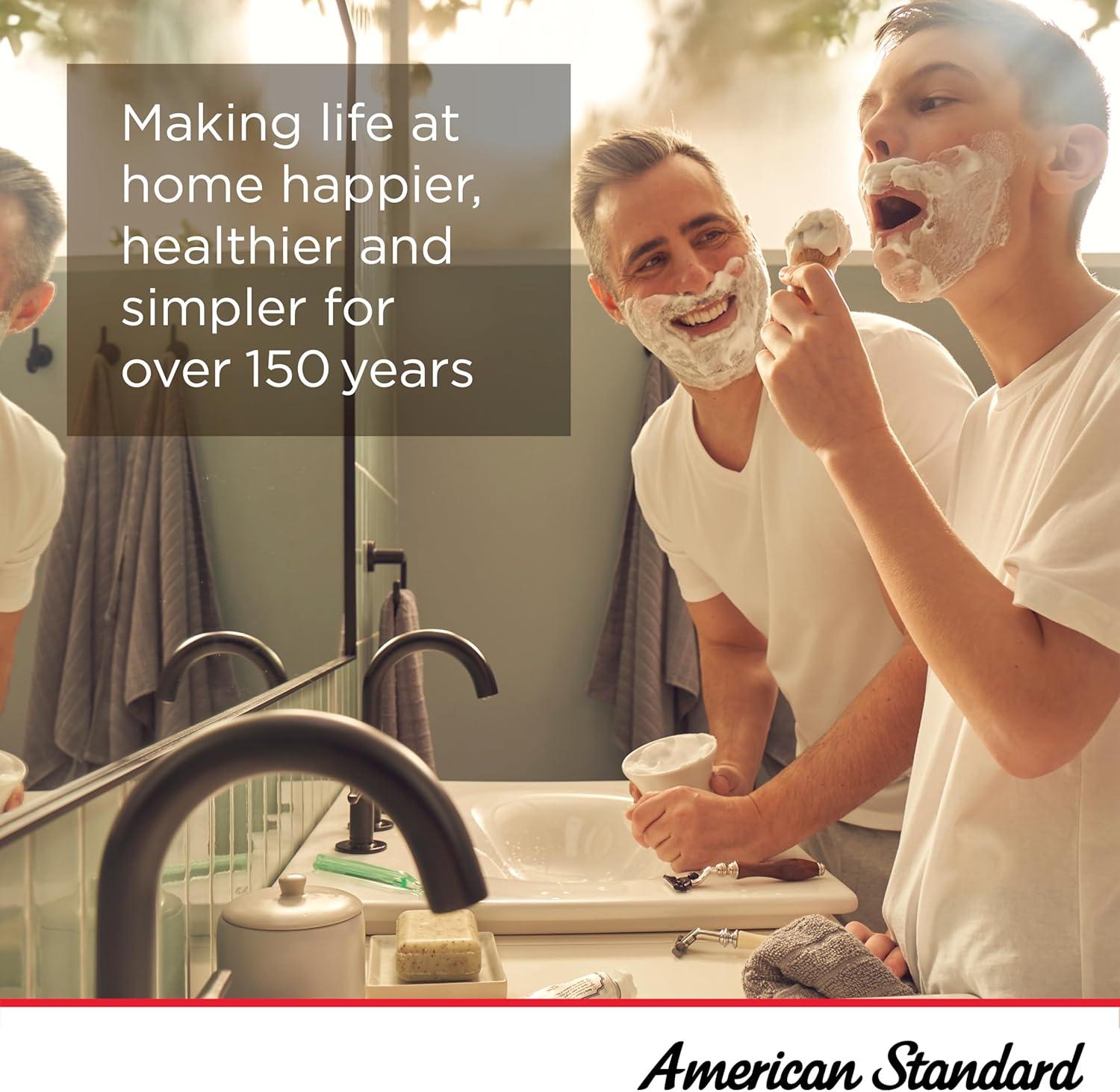 American Standard 5503B00B.020 Transitional Slow-Close Round Front Toilet Seat, White