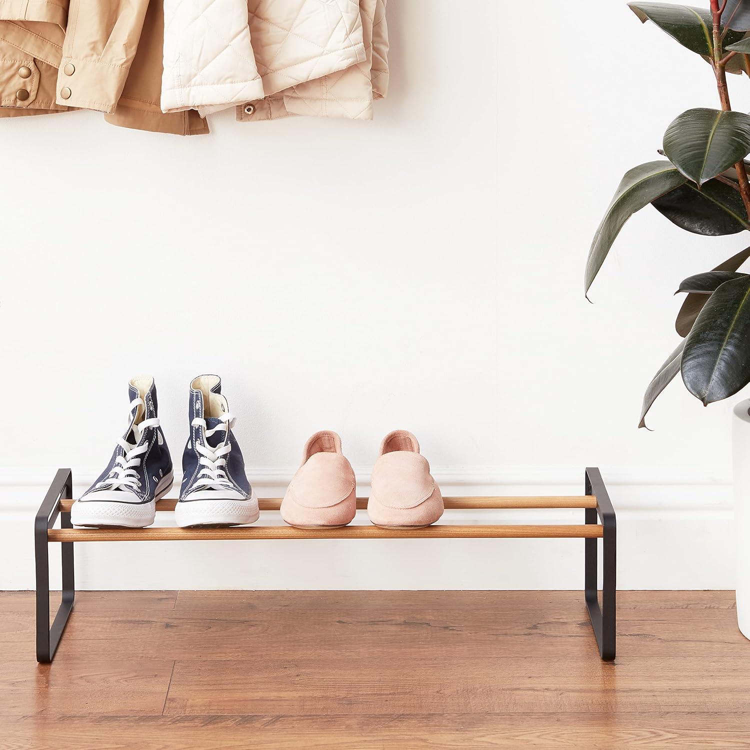 Yamazaki Home Shoe Rack, Steel, Expandable, Stackable & Reviews | AllModern