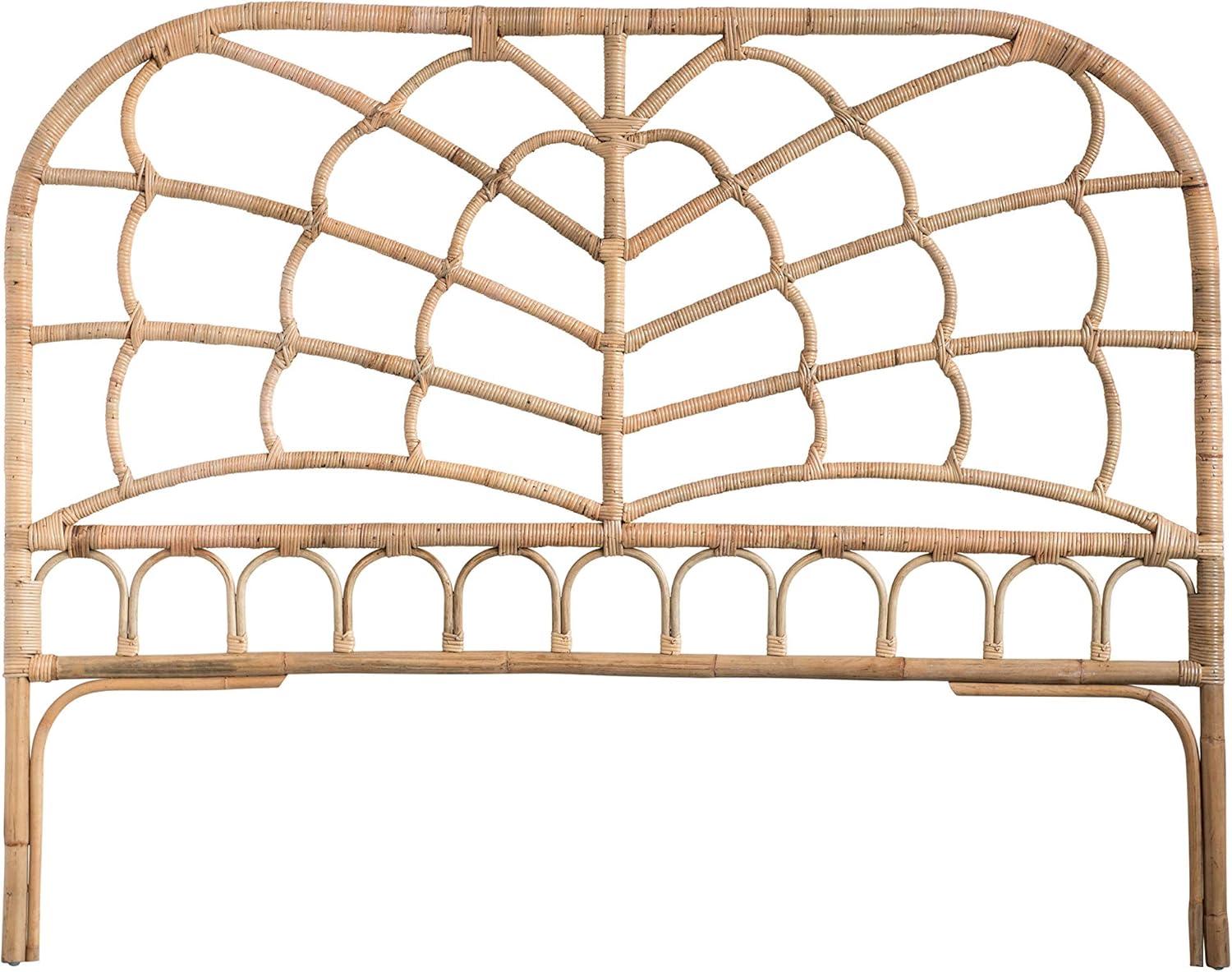 Creative Co-Op King Rattan Headboard