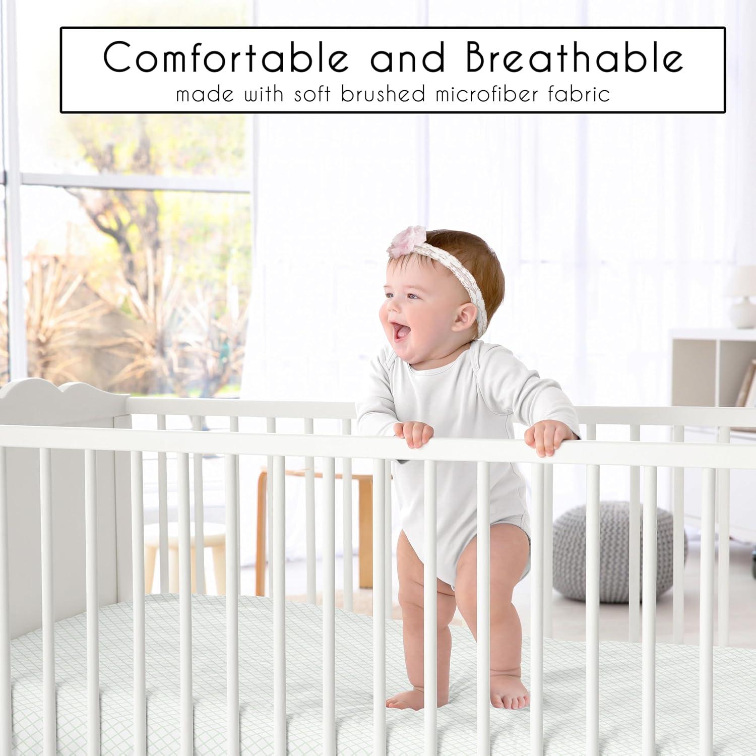 Elephant 4 Piece Crib Bedding Set