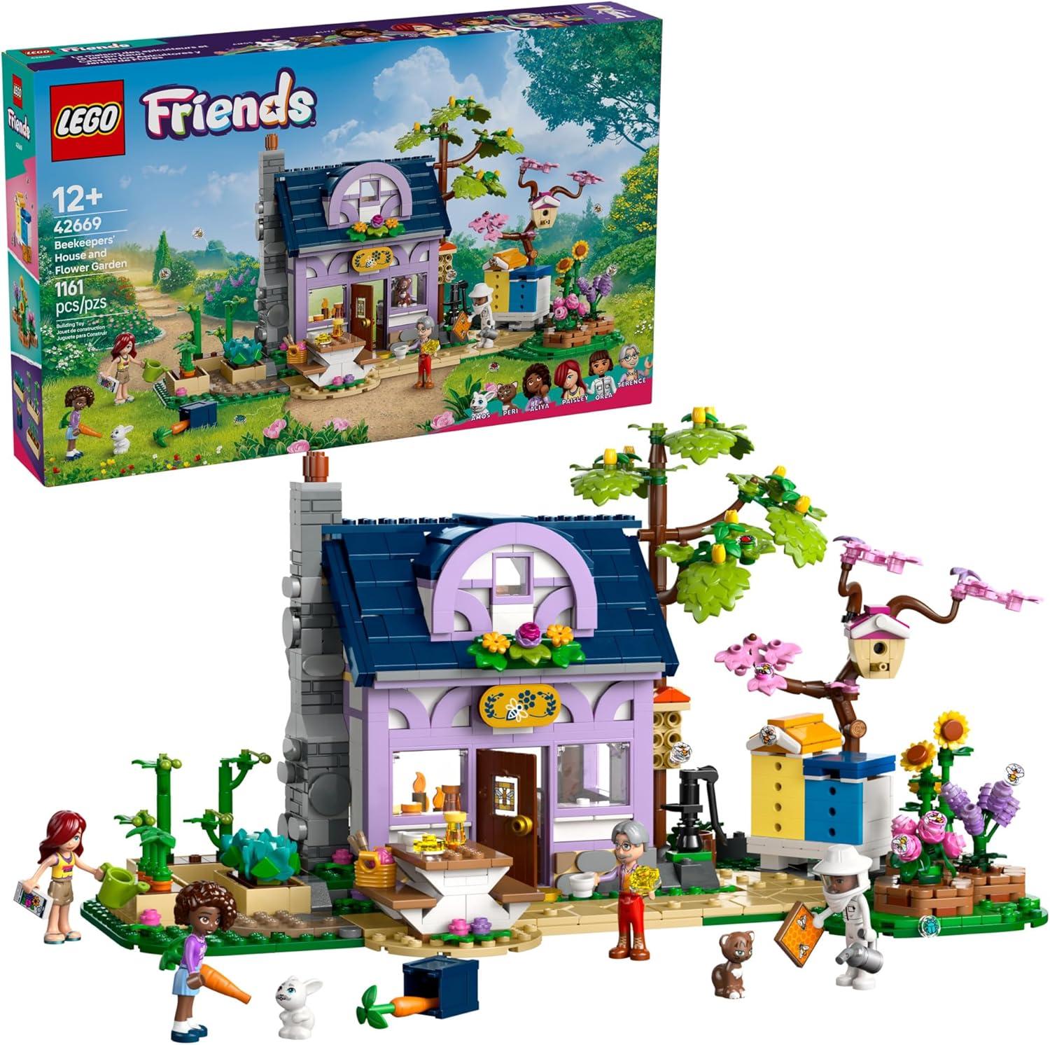 LEGO Friends Beekeepers' House and Flower Garden Building Kit 42669