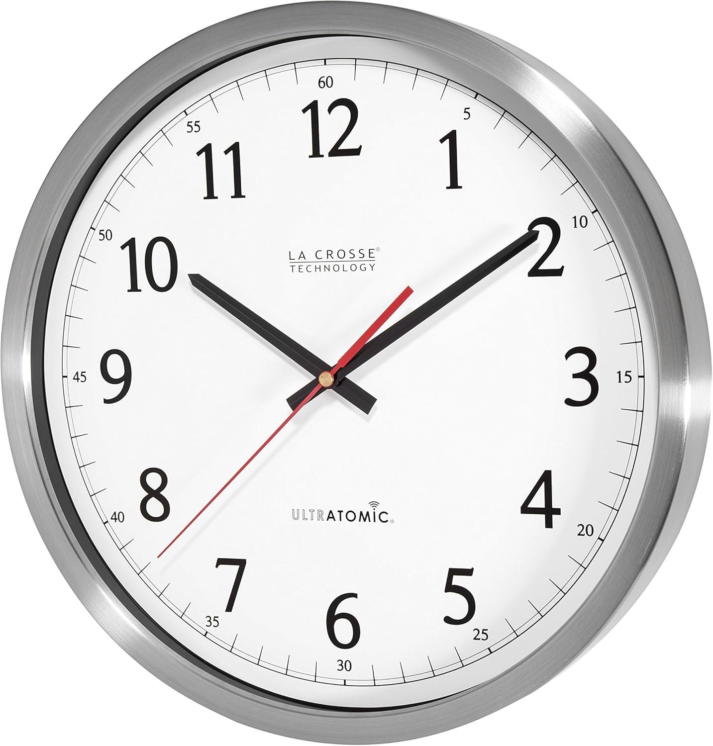 Weatherholt 14" UltrAtomic Metal Wall Clock