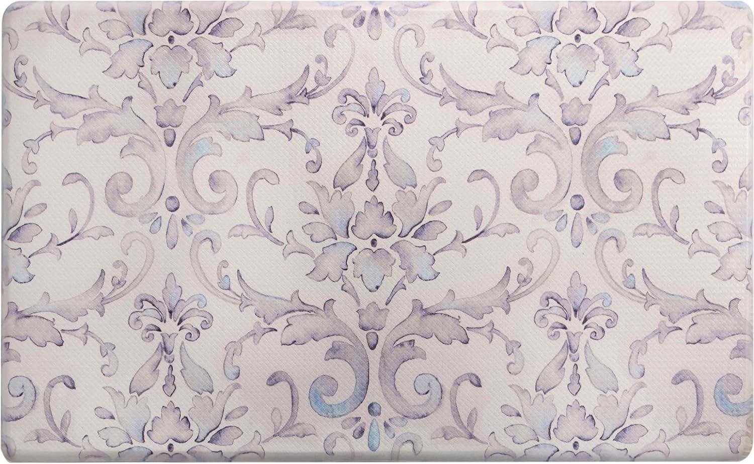 SoHome Cozy Living Watercolor Damask Anti-Fatigue Mat