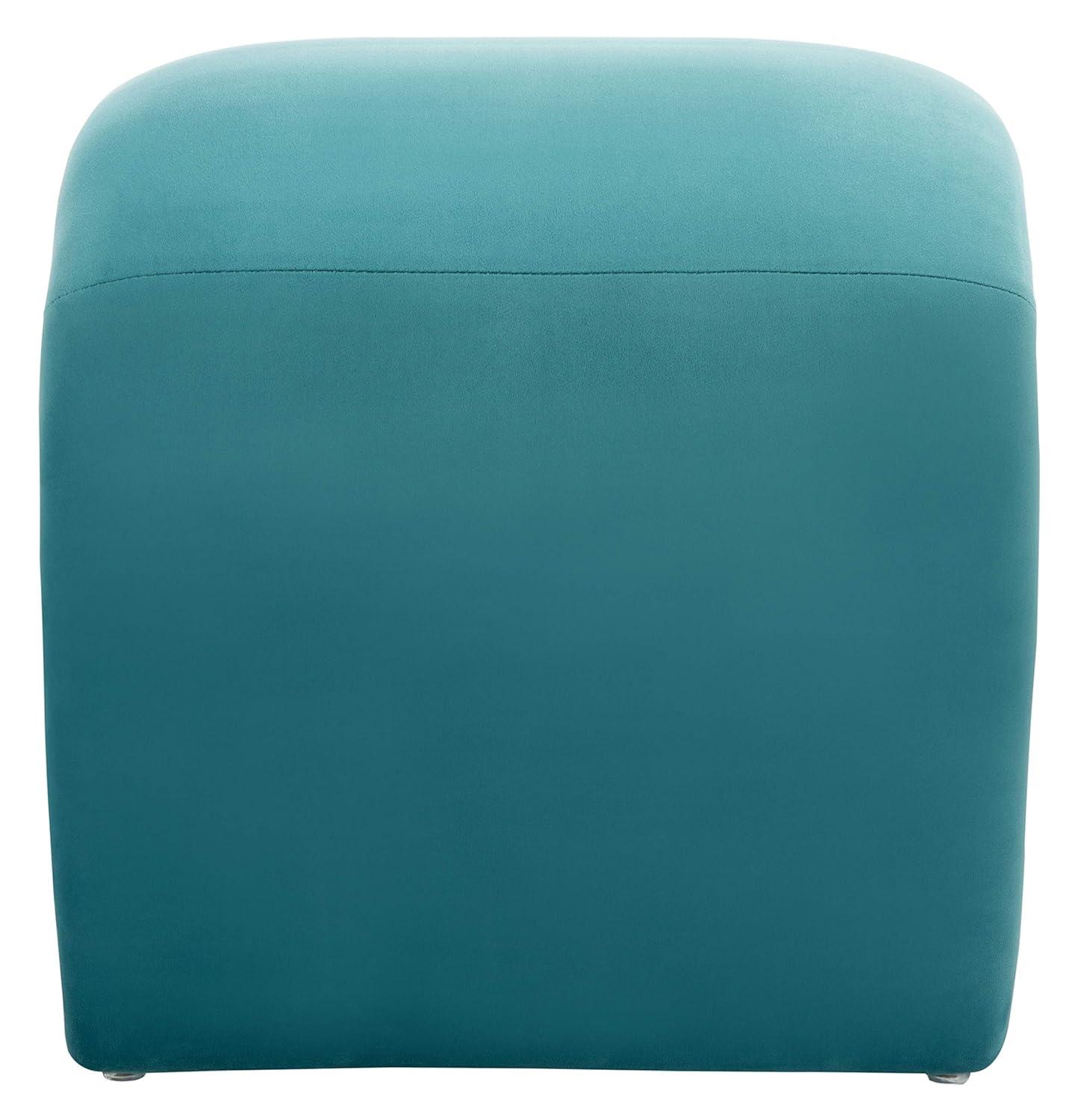 Kibo Ottoman - Sea Blue - Safavieh