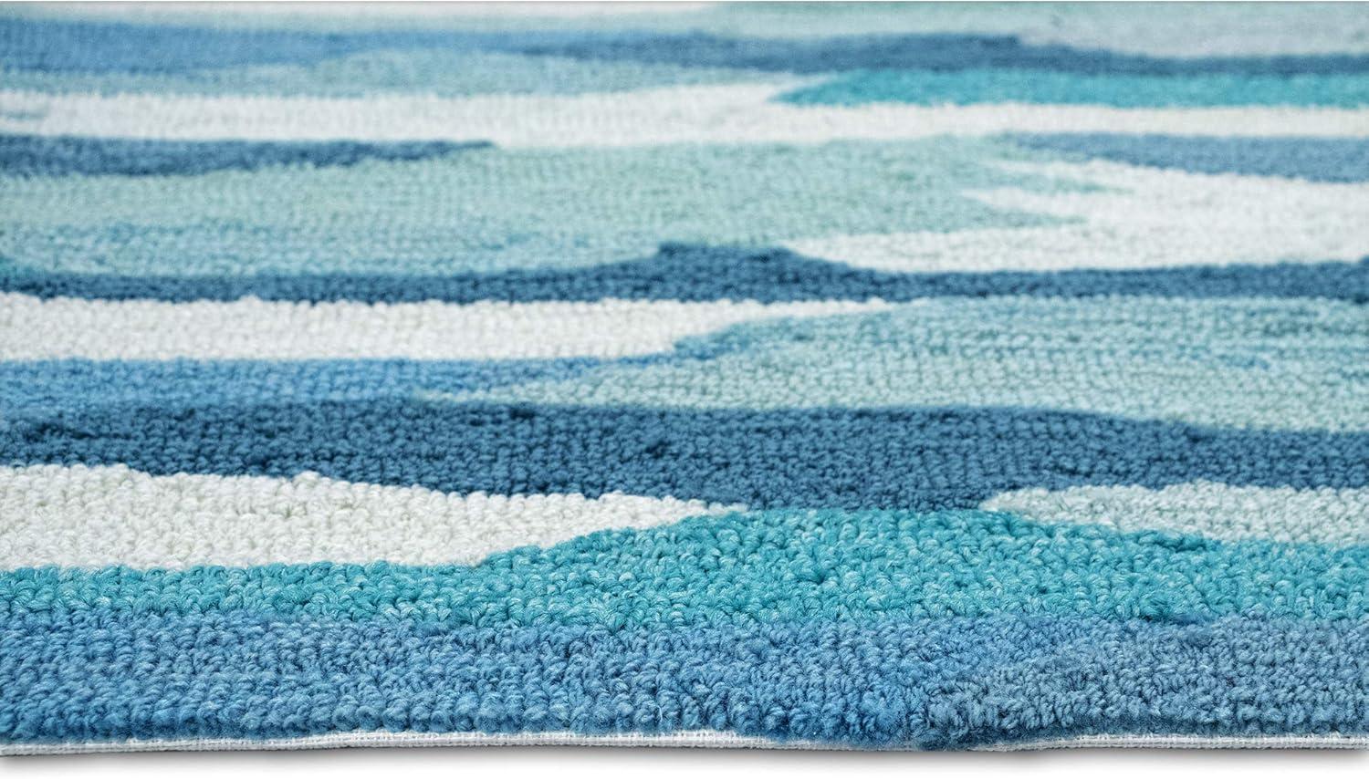 Liora Manne Capri Cloud Indoor/Outdoor Rug Aruba 7'6" x 9'6"