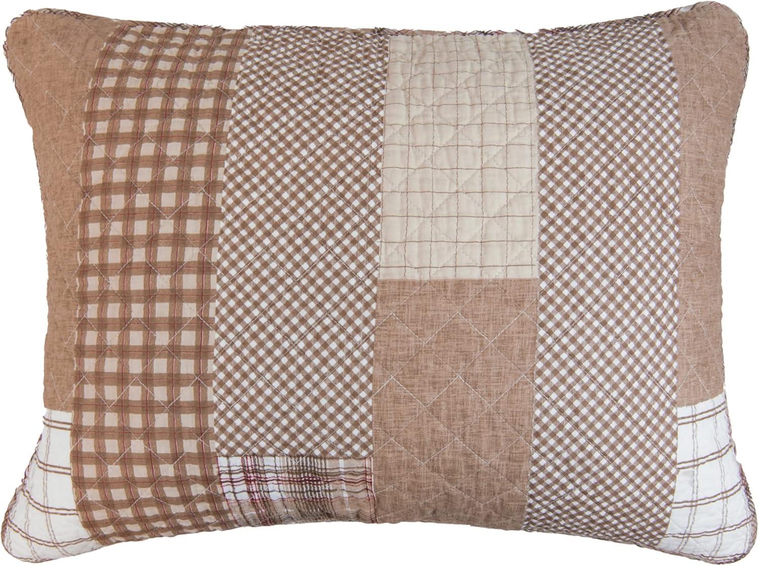 Donna Sharp Highland Plaid 3PC Cotton King Quilt Set