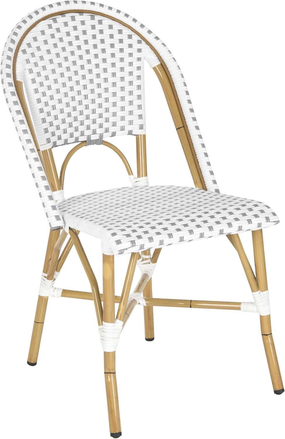 Salcha Indoor Outdoor French Bistro Side Chair (Set of 2)  - Safavieh