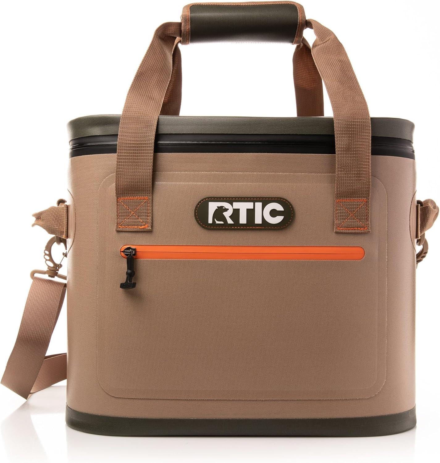 RTIC Outdoors 30 Cans Soft Sided Cooler - Tan