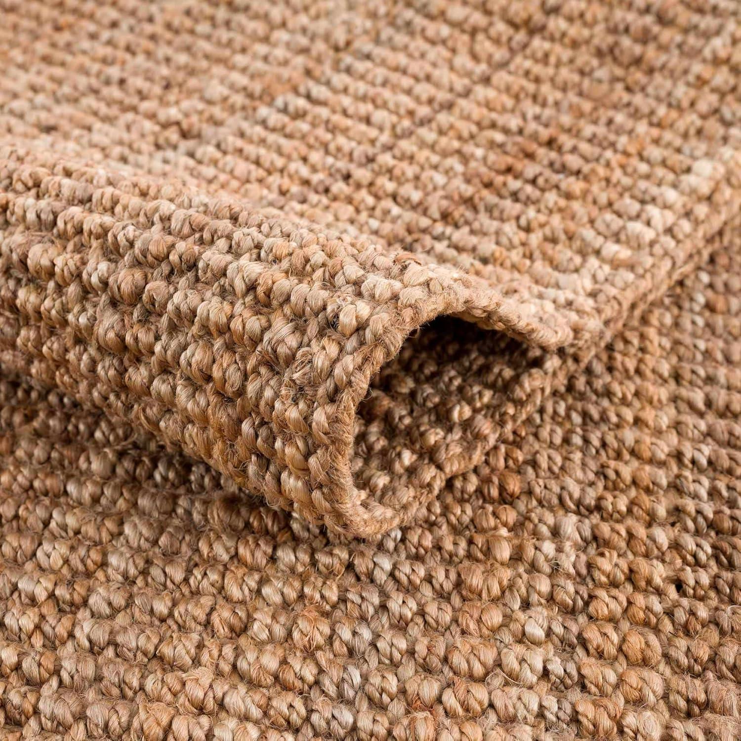 Hauteloom Rectangle Area Rug  Brown