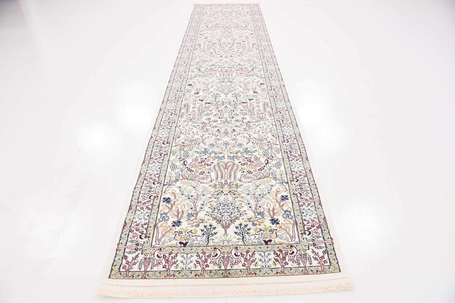 Unique Loom Bristol Narenj Vintage Floral Area Rug or Runner