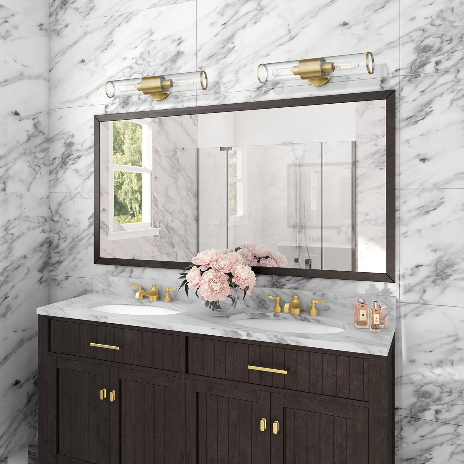 Livex Lighting - Bancroft - 2 Light ADA Bath Vanity In Contemporary Style-18.5