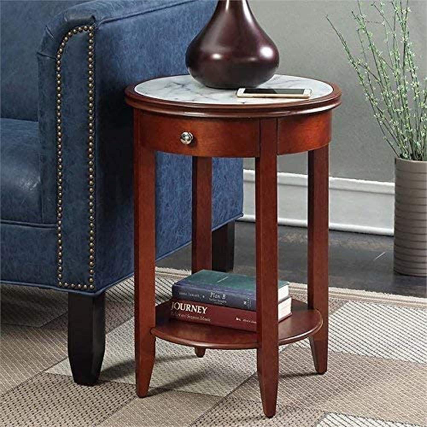 Convenience Concepts American Heritage Baldwin End Table with Drawer