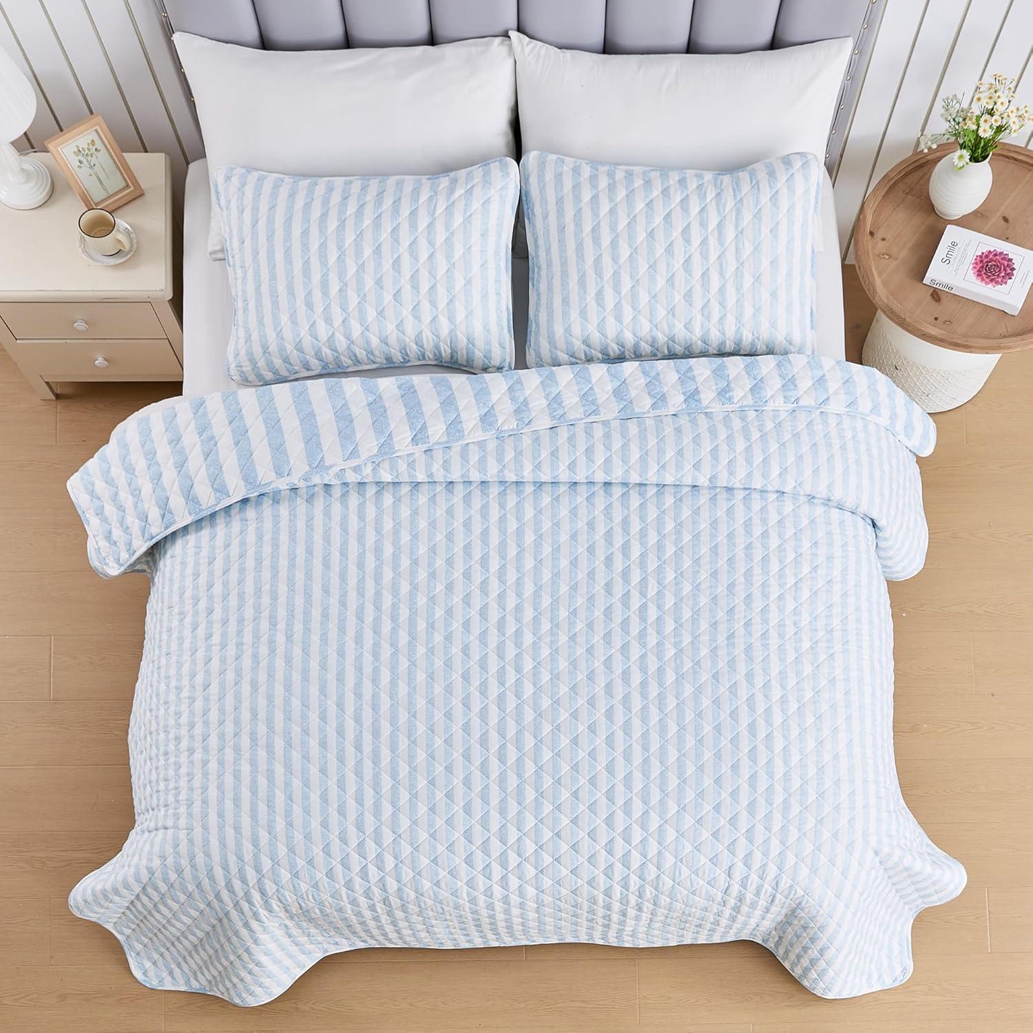 Market & Place Sofia No Striped Quilt Set