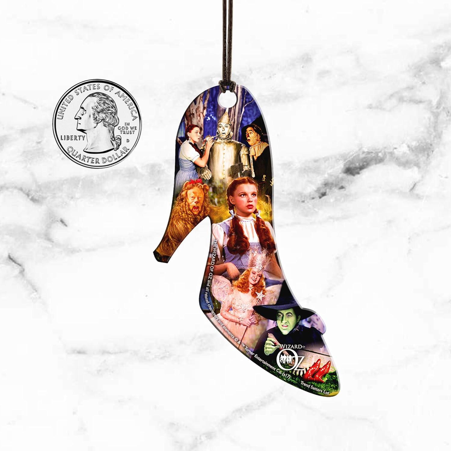 Trend Setters Wizard of Oz Ruby Slipper Hanging Acrylic Shaped Print