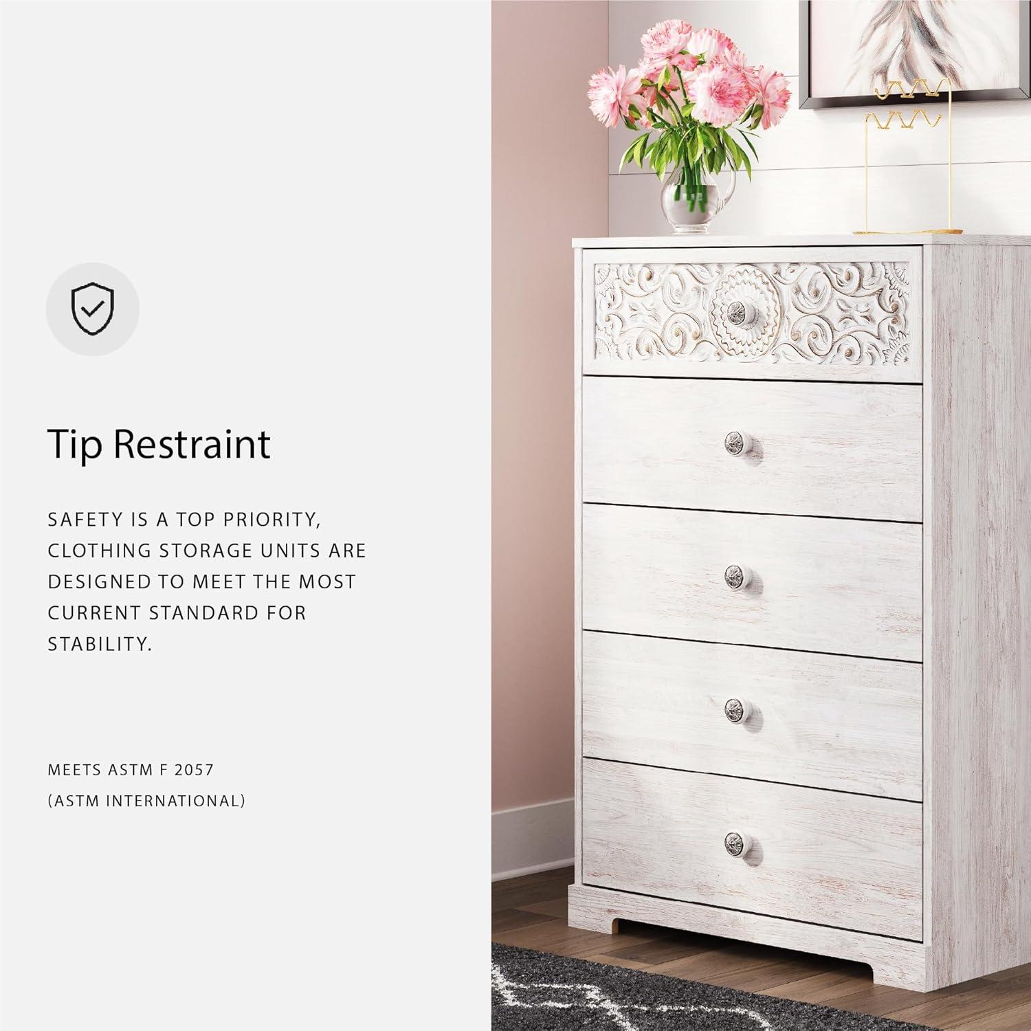 Ophelia & Co. Bedriye 29.88'' W 5 - Drawer Dresser