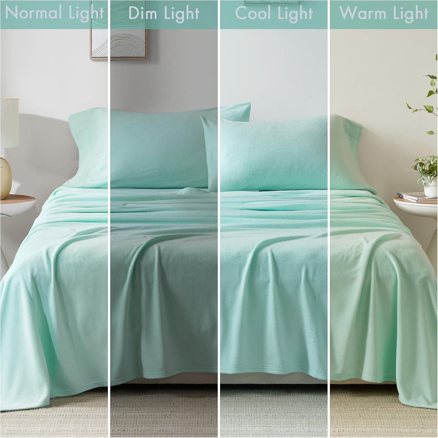 Madison Park Micro Fleece Sheet Set