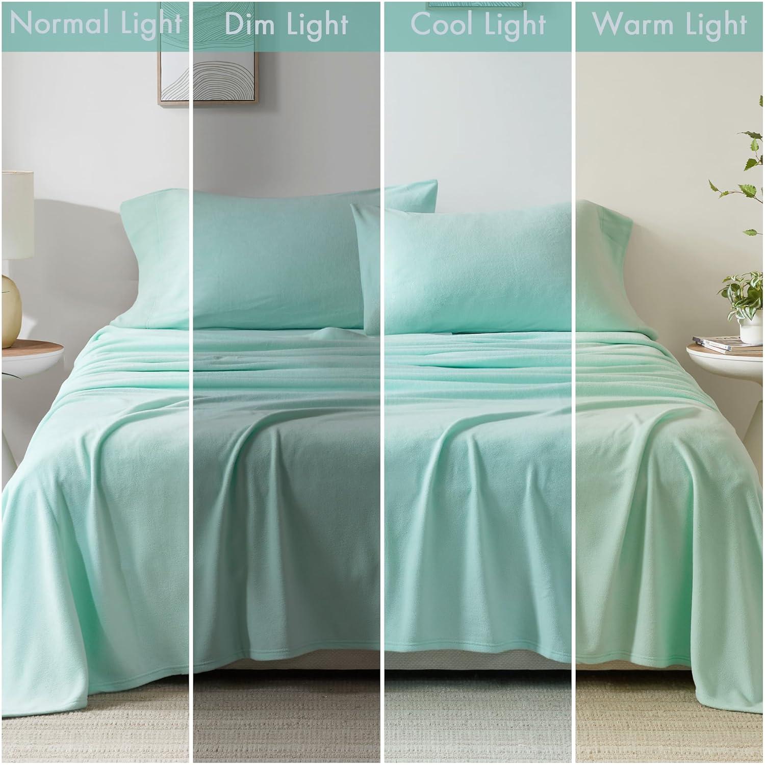 Madison Park Micro Fleece Sheet Set