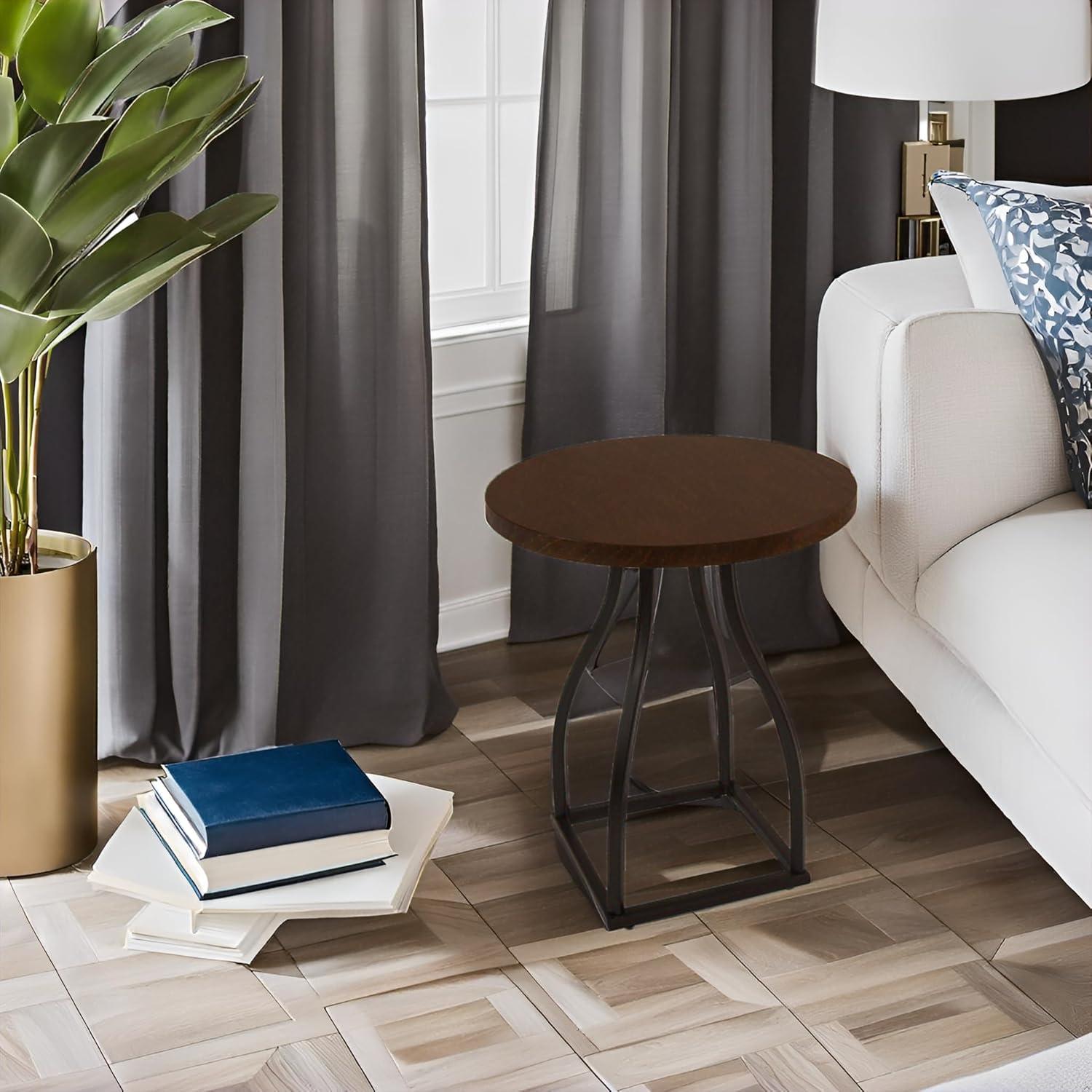 HomePop Lindsay Tray Top End Table