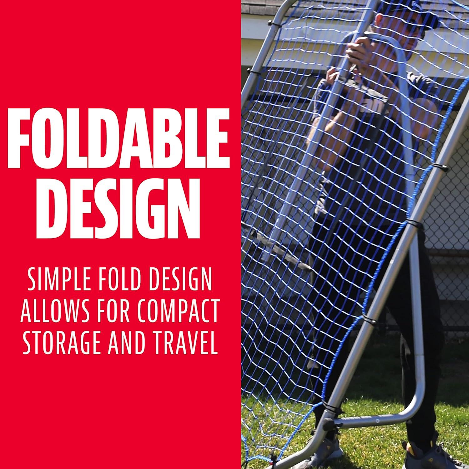 Franklin Sports Baseball Pitchback + Rebounder Net - All Angle Return Trainer