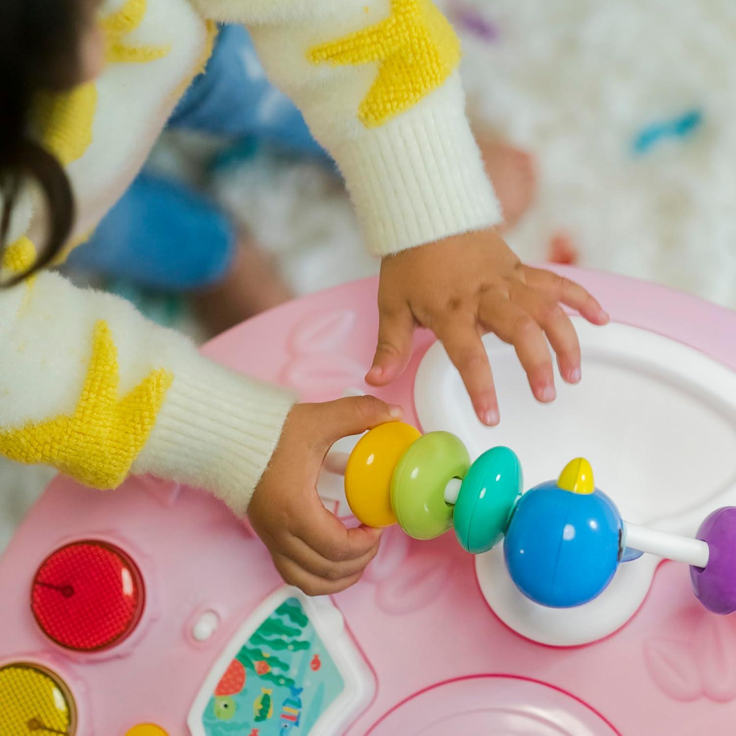 Bright Starts Around We Go 2-in-1 Activity Centre - Tropic Coral