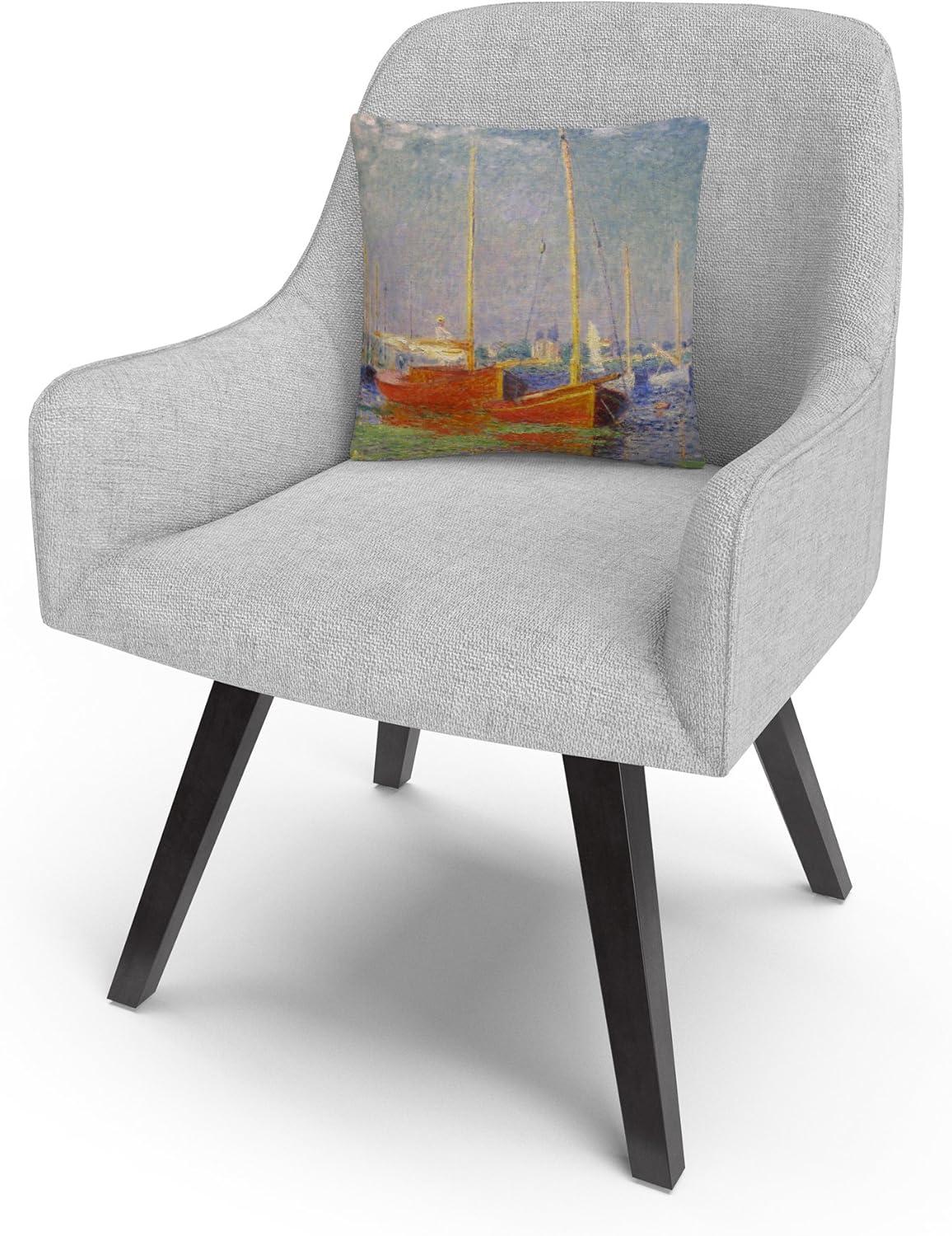 Claude Monet Throw Pillow