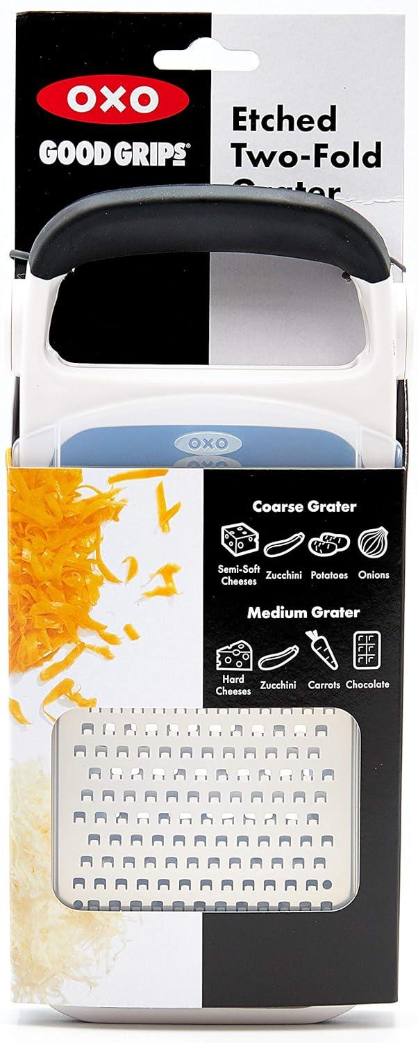 OXO Good Grips Etched Two-Fold Grater,Steel,One size