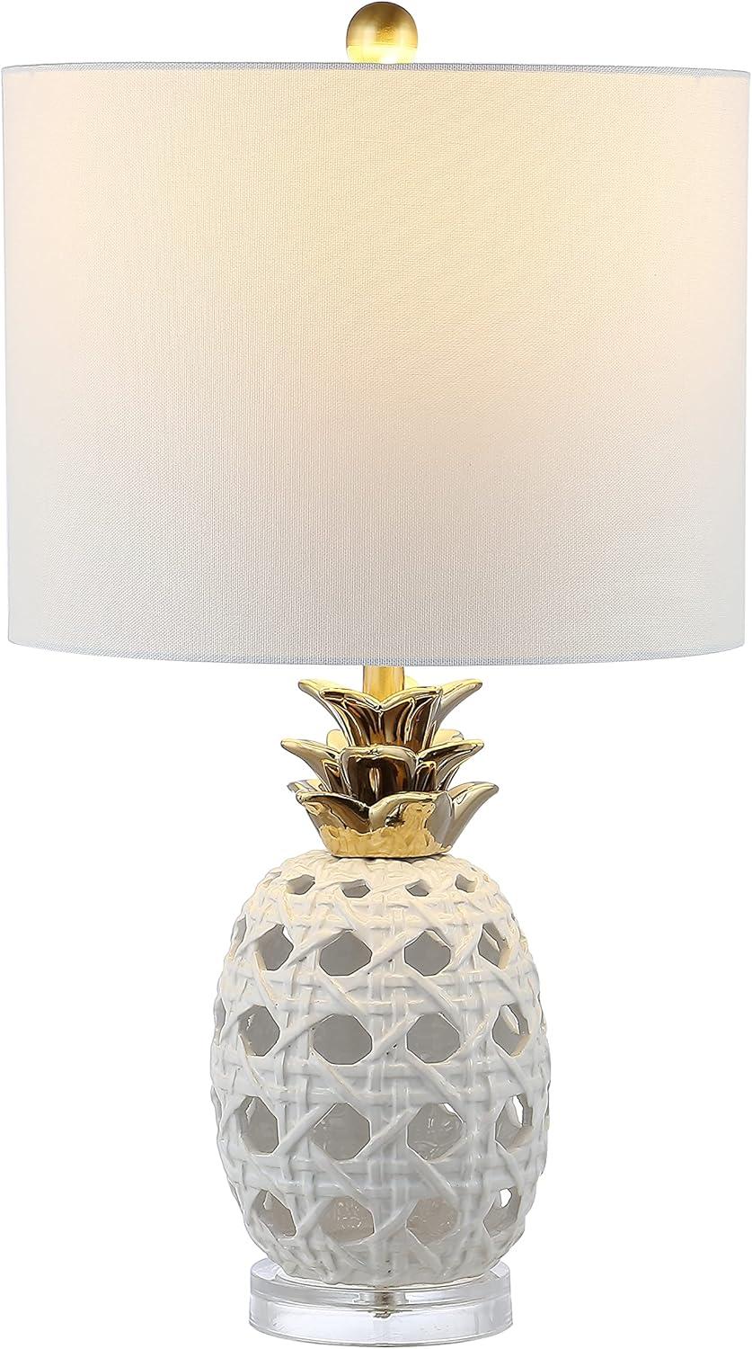 Sonny Table Lamp - 24 Inch Height - TBL4357 - White - Safavieh