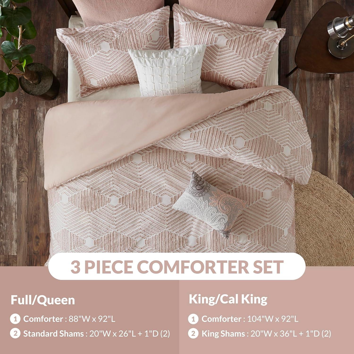 INK+IVY Ellipse Cotton Jacquard Comforter Set