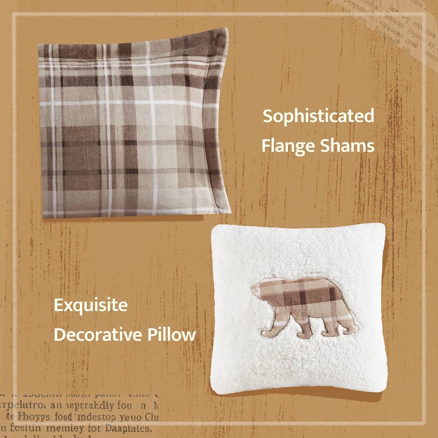 Woolrich Alton Plush to Sherpa Down Alternative Comforter Set