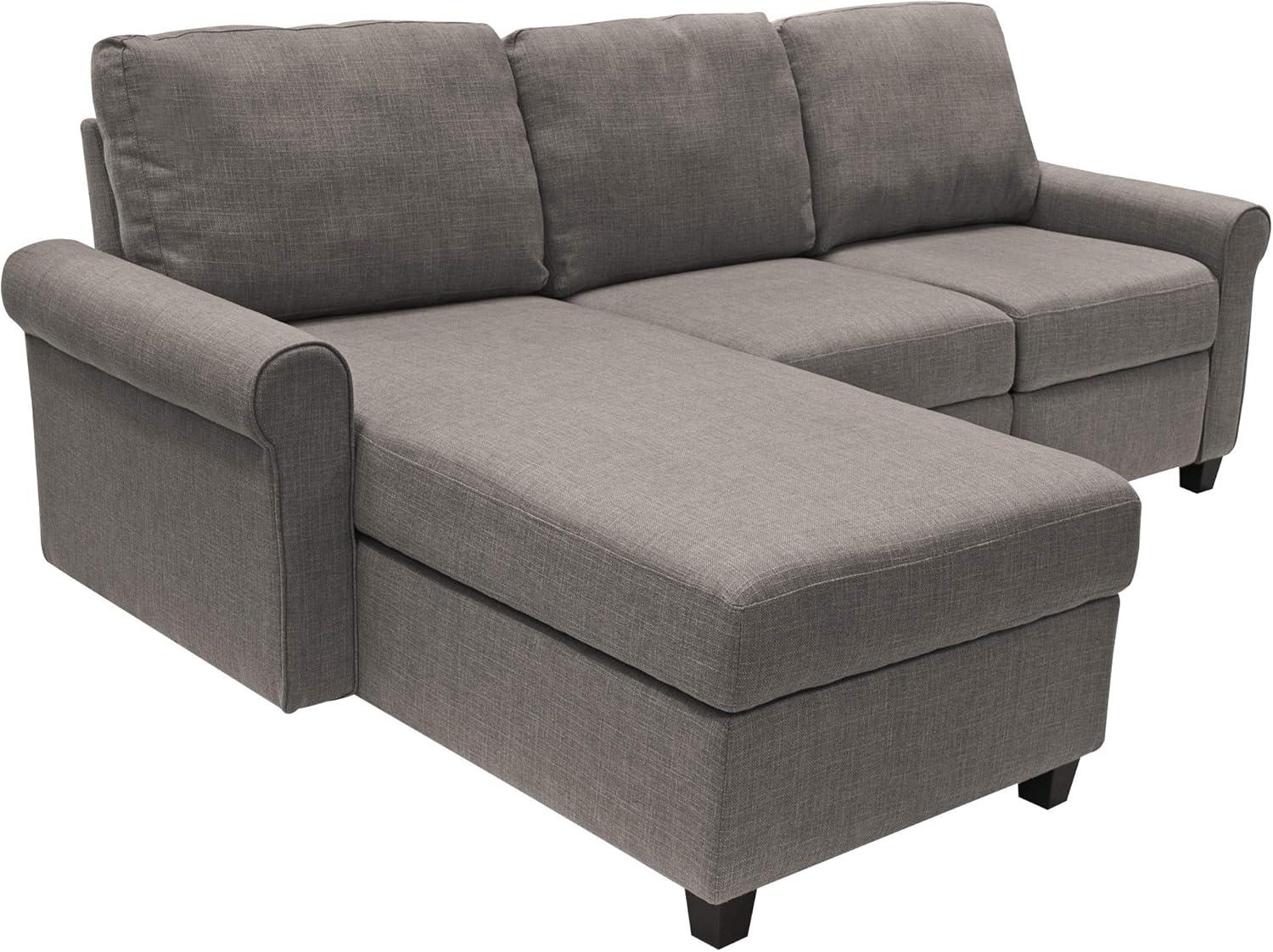 Serta Palisades Reclining Sectional Sofa with Storage Chaise