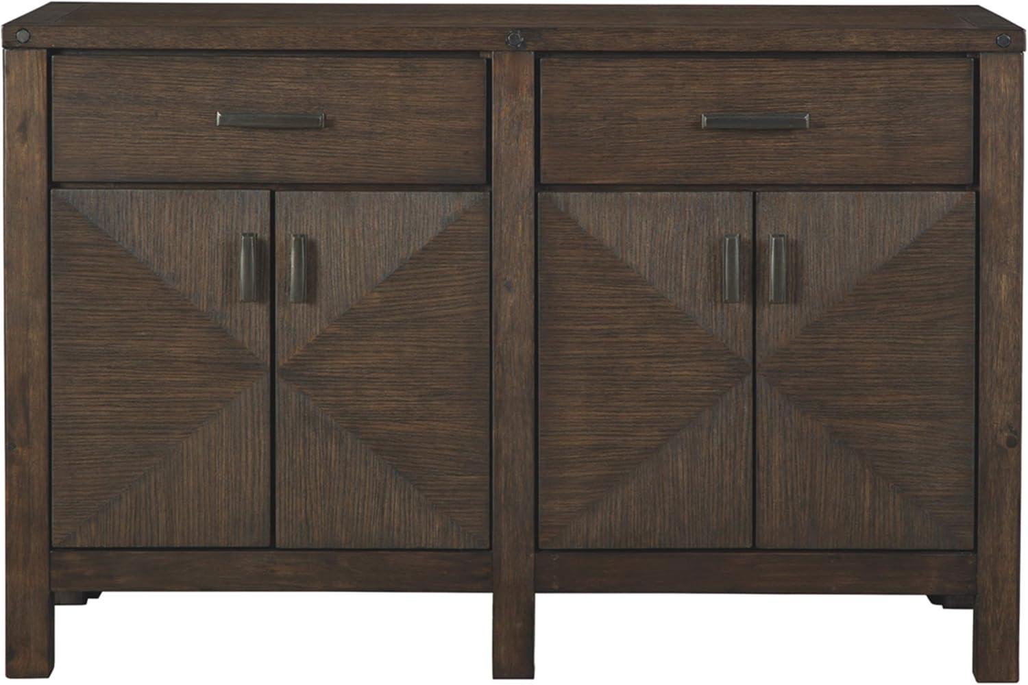 Signature Design by Ashley Dellbeck Dining Room Server in Brown