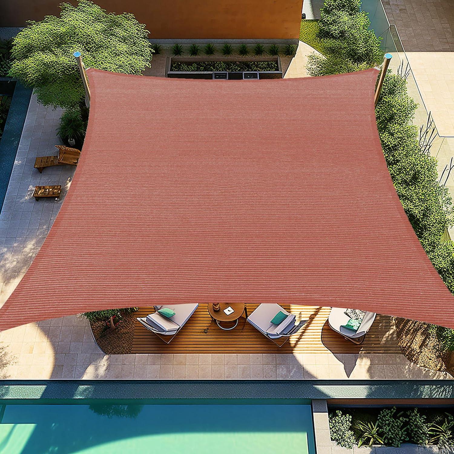Backyard Expressions 12' Square Shade Sail