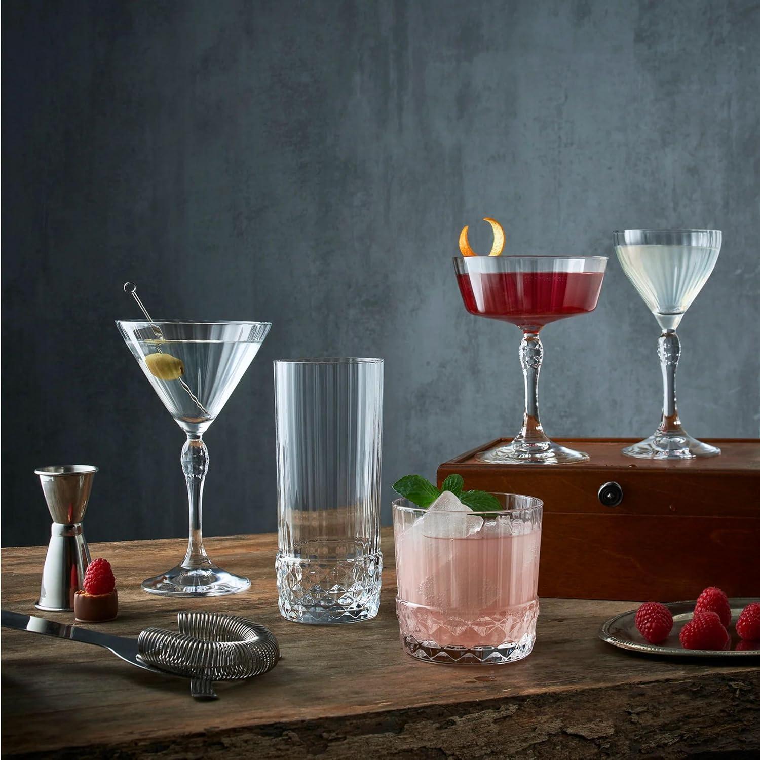 Bormioli Rocco America '20s Small Martini Glass - Set of 4