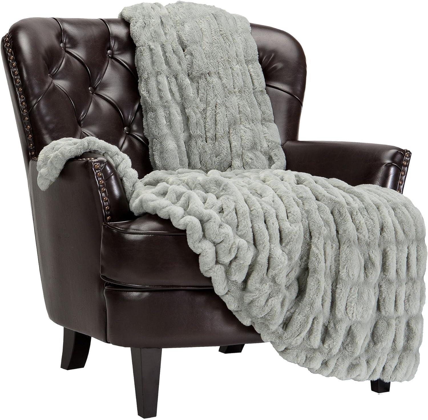 Chanasya Faux Fur Throw