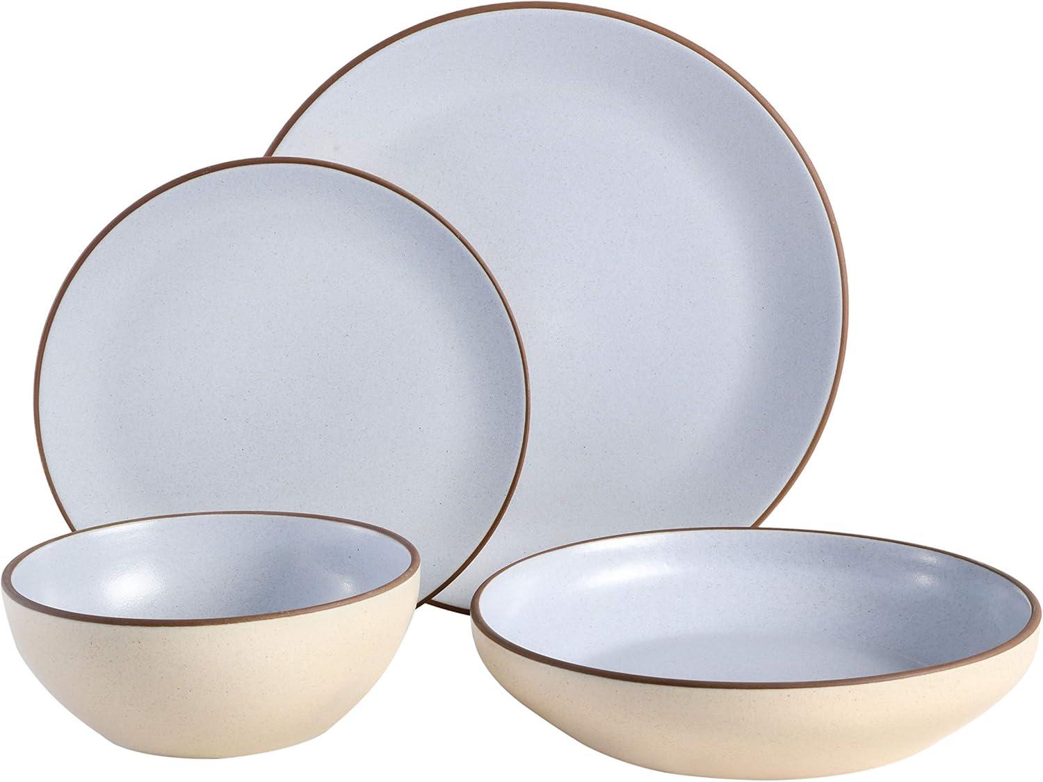 Gibson Elite Contempo 16 Piece Dinnerware Set, Service for 4