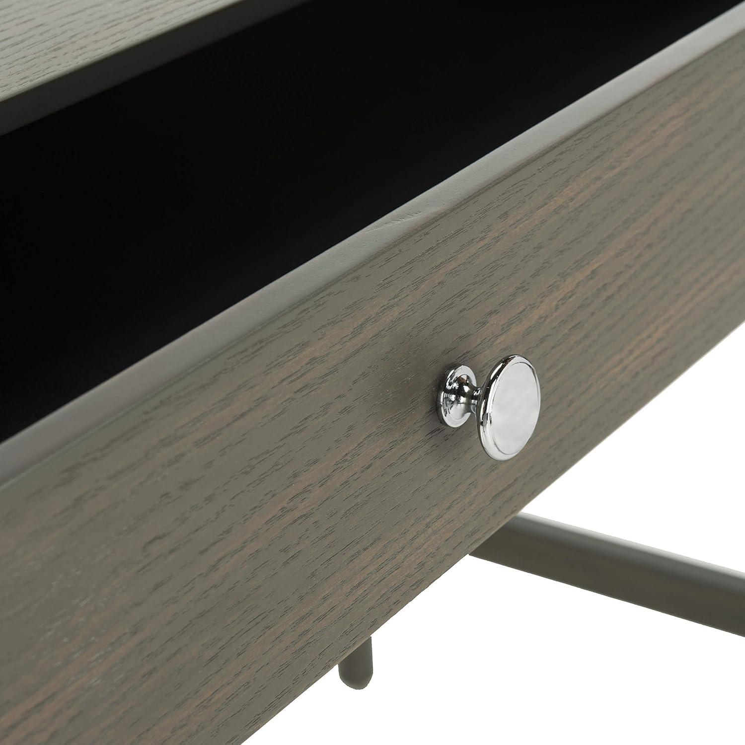 Isadora Desk - FOX6293 - Grey - Safavieh Couture