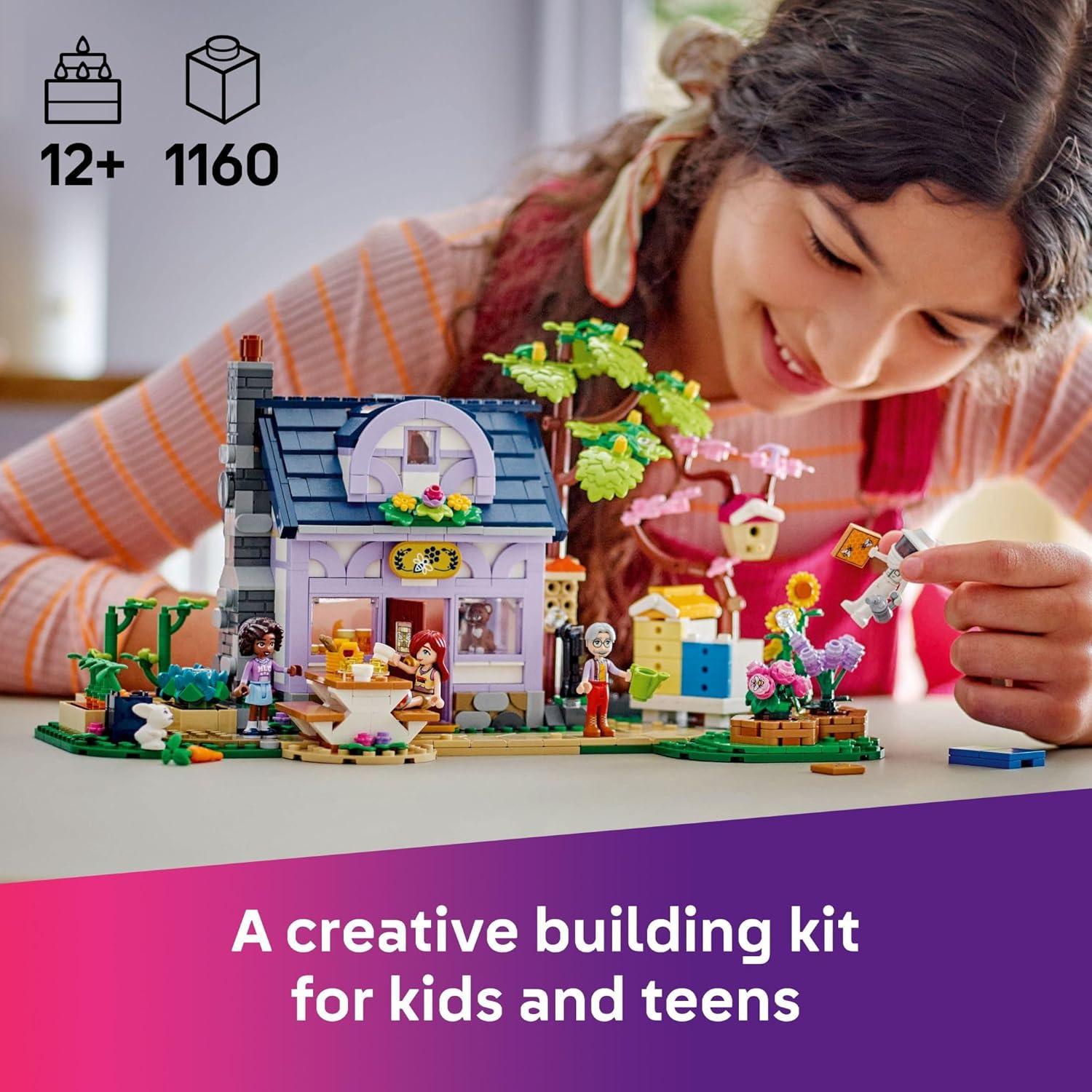 LEGO Friends Beekeepers' House and Flower Garden Building Kit 42669