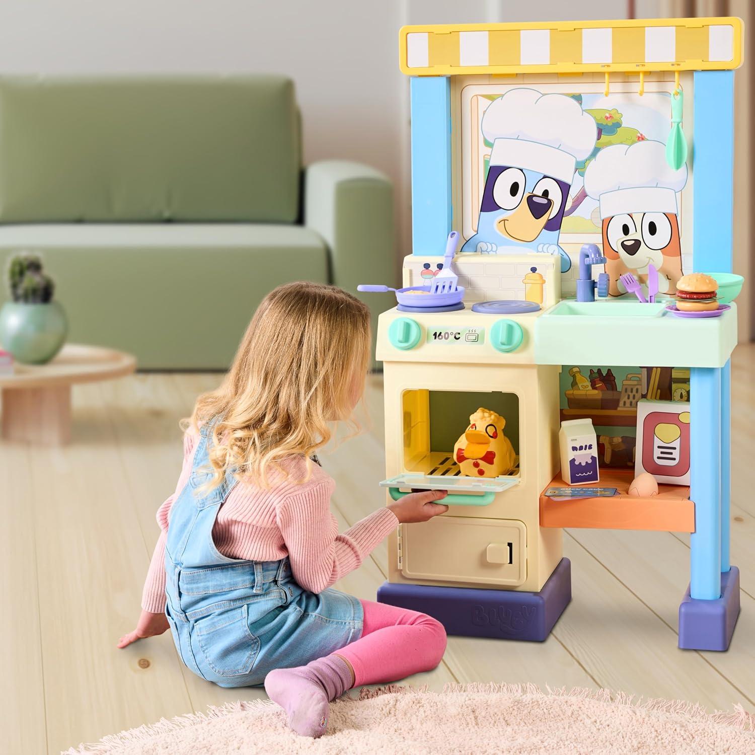 Bluey Cook With Chef Bluey Kitchen Playset