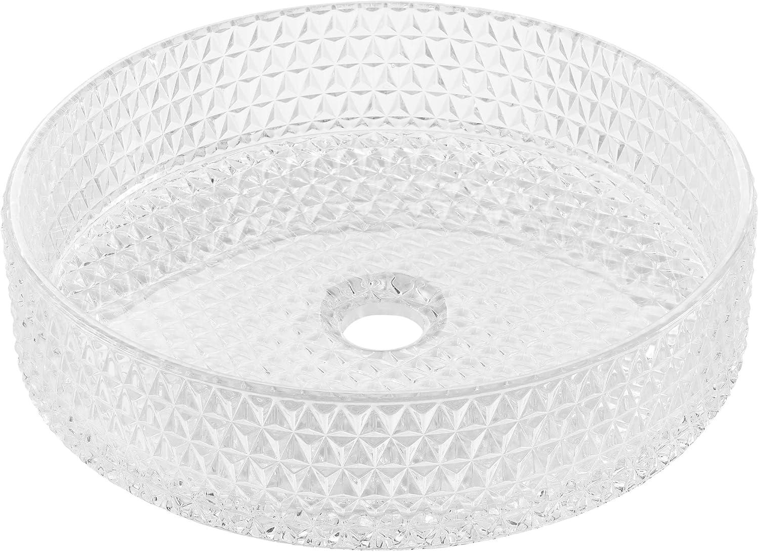 Caché 15.75" Round Glass Vessel Sink