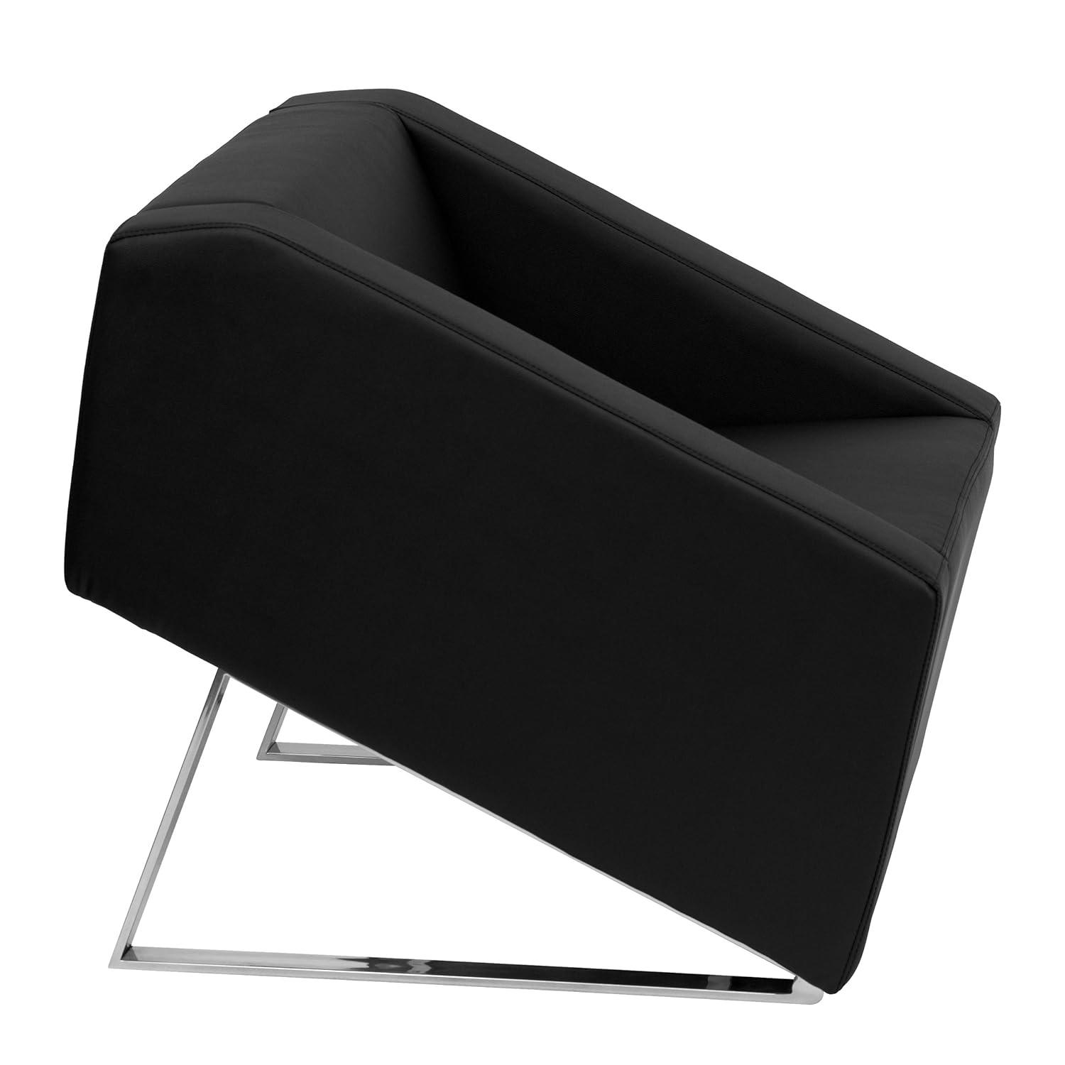 Flash Furniture HERCULES Smart Series Black LeatherSoft Lounge Chair