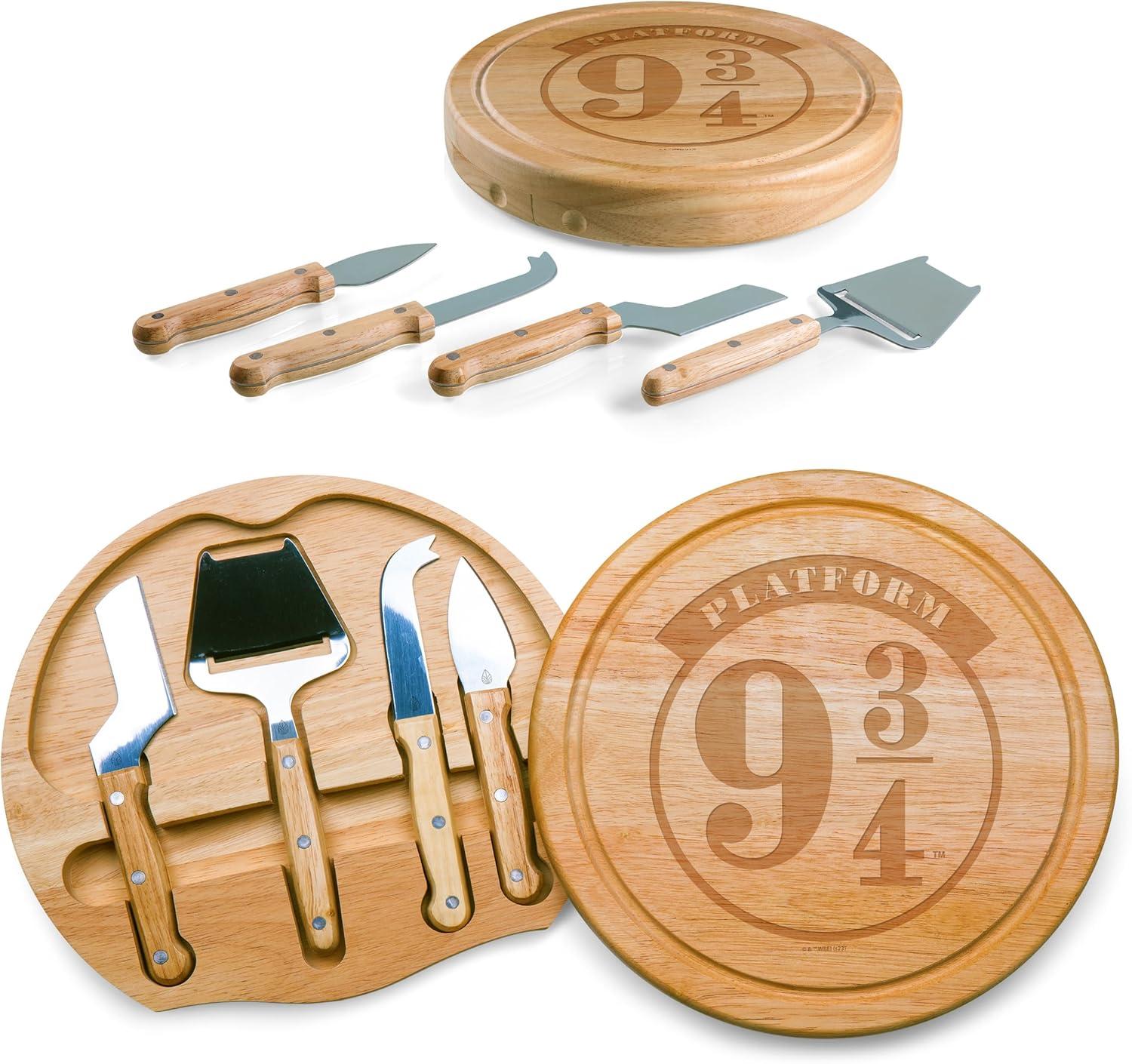 Toscana Harry Potter Platform Circo Cheese Charcuterie Cutting Board and Tools Set