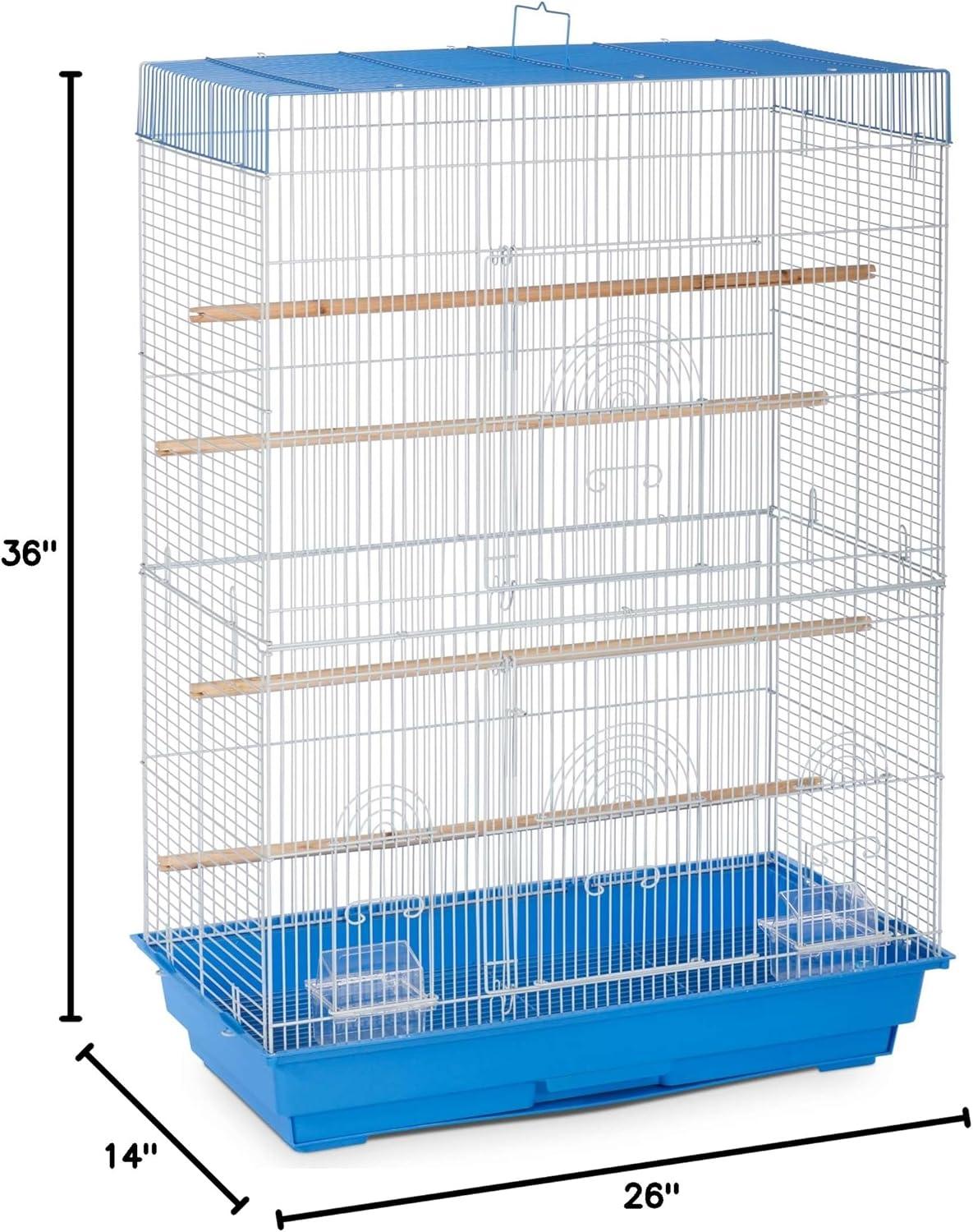 Tucker Murphy Pet™ Fricke 36'' Steel Flat Top Flight Cage with Perch