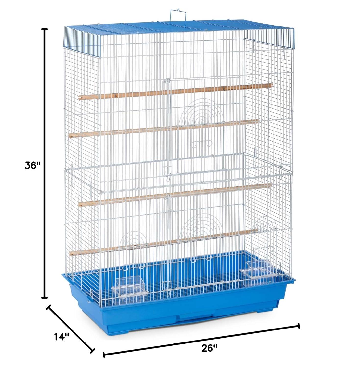 Tucker Murphy Pet™ Fricke 36'' Steel Flat Top Flight Cage with Perch