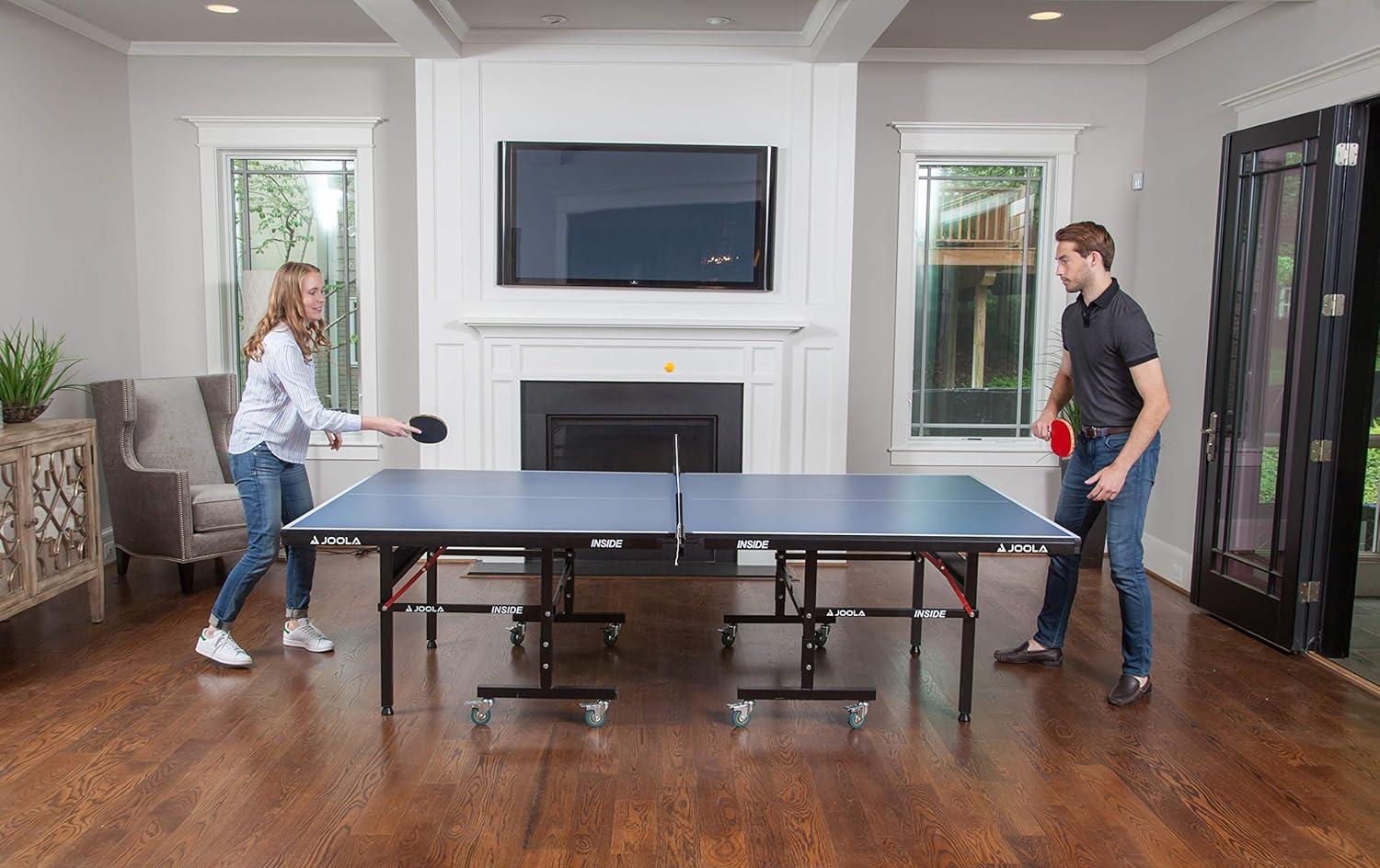 Professional Blue MDF Folding Table Tennis Table with Net