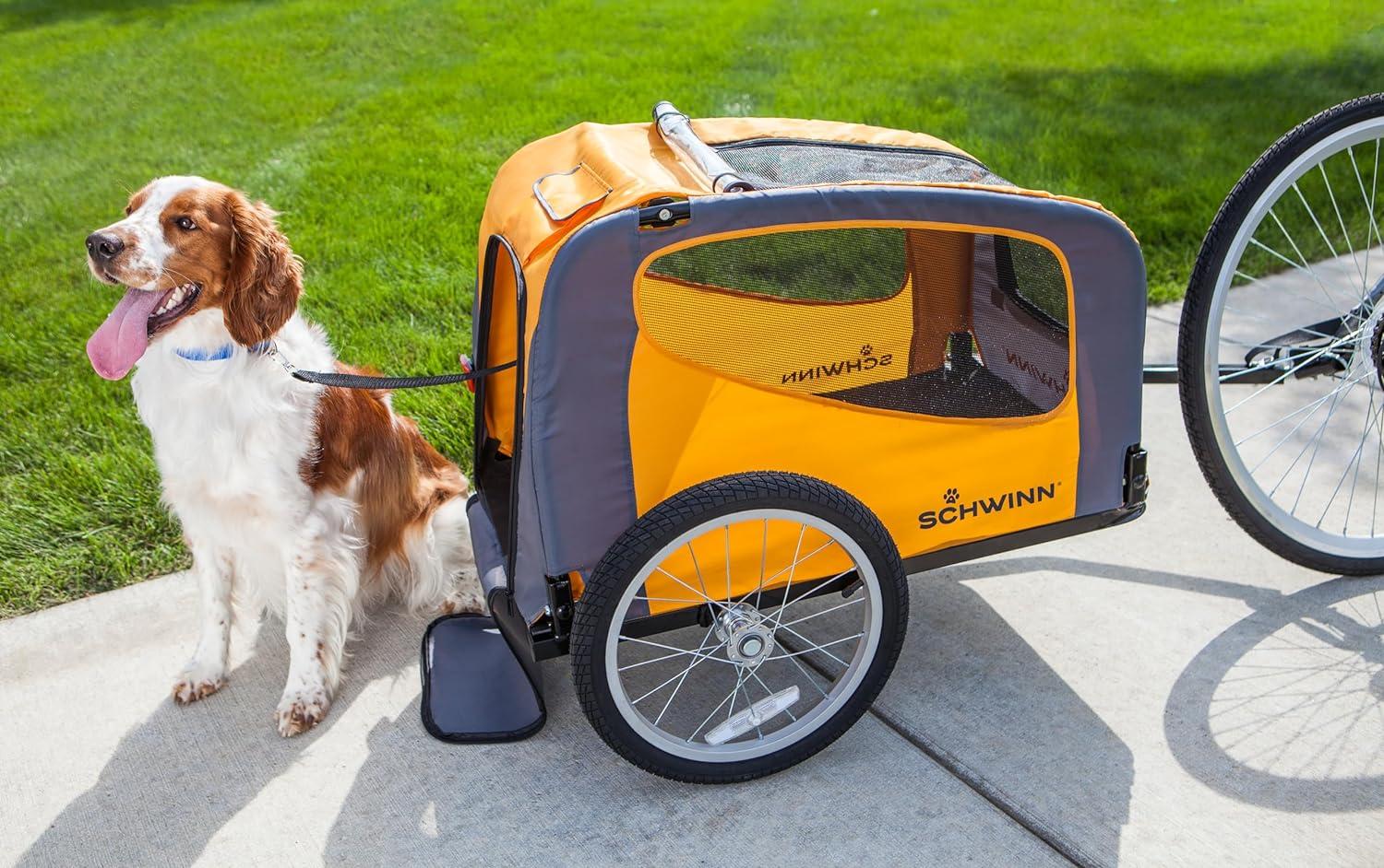 Schwinn Pet Trailer, Orange