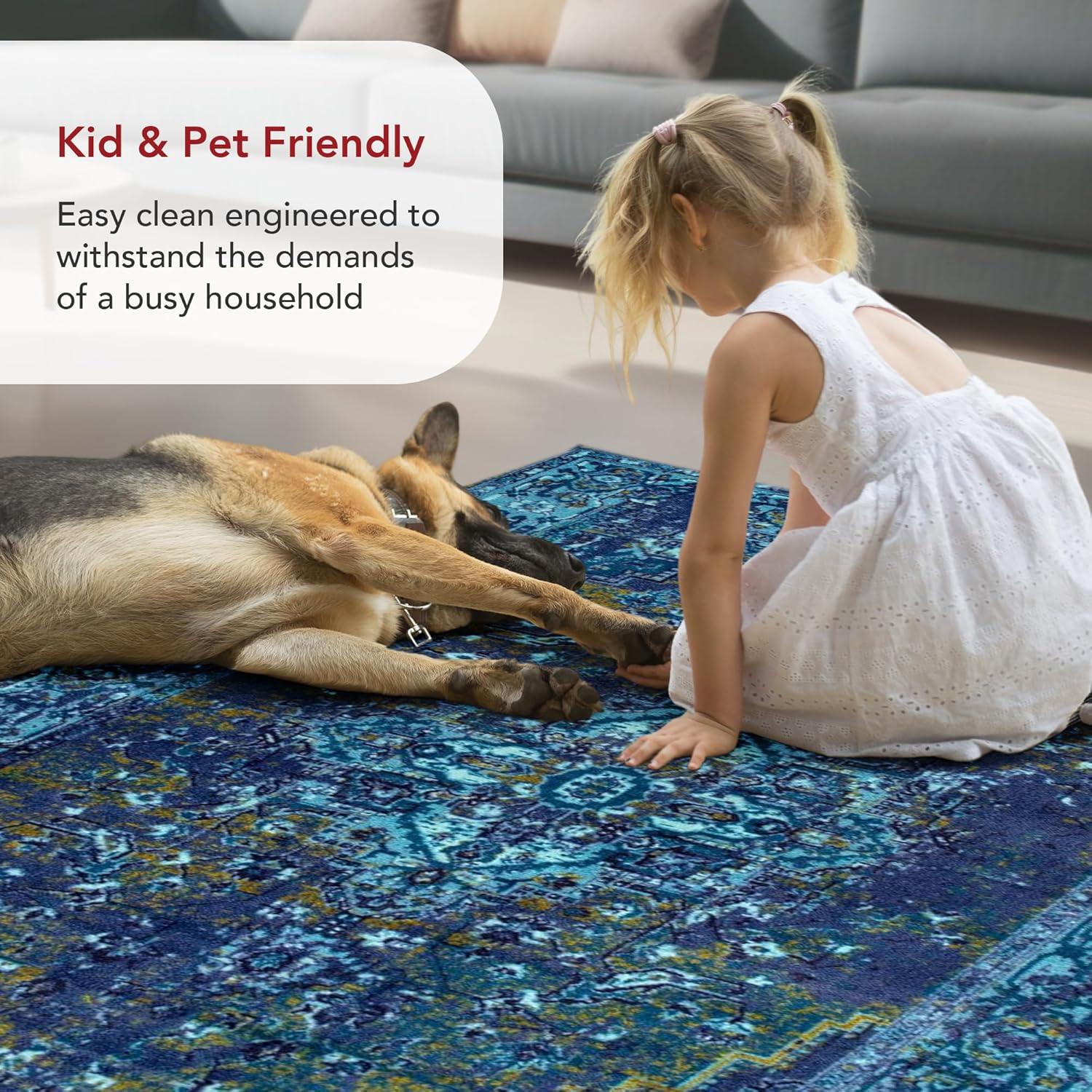 Nuloom Reiko Printed Bold Persian Indoor Area Rug